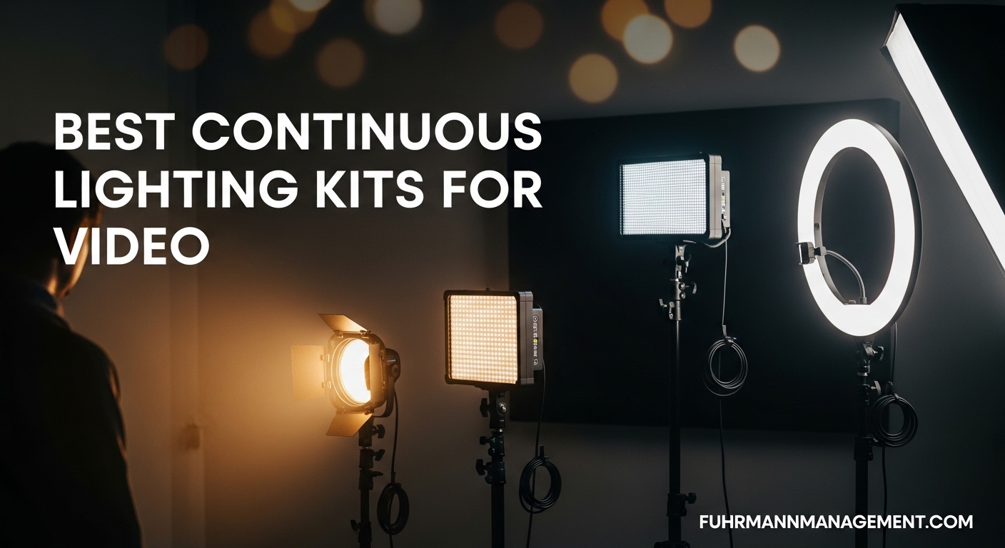 best Continuous Lighting Kits for Video