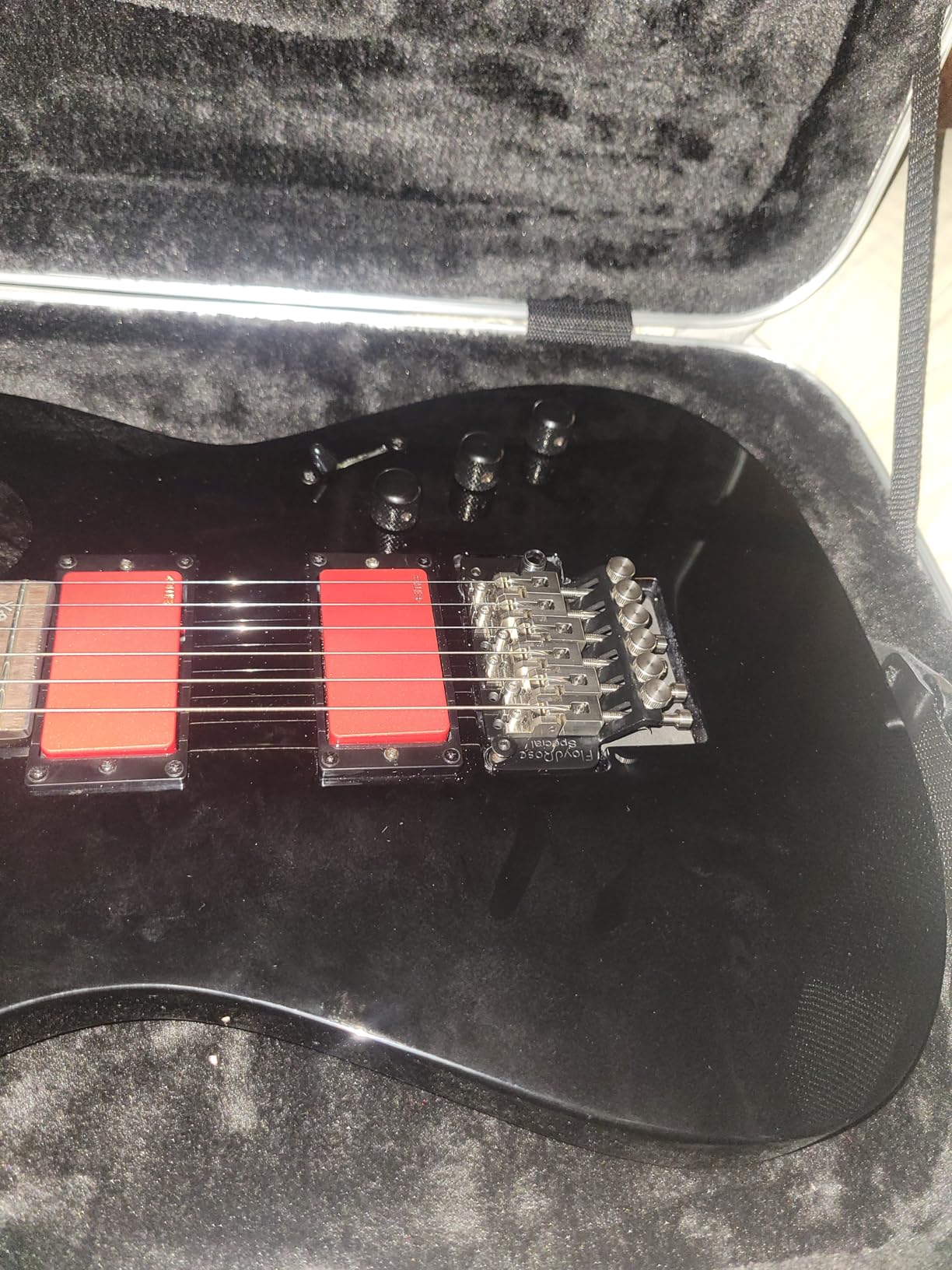 ESP LTD Kirk Hammett KH-202 Electric Guitar - Black customer photo 2
