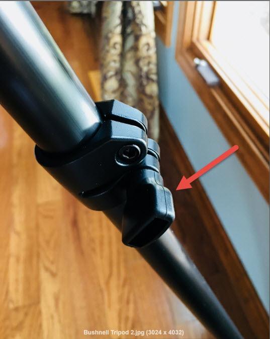 Bushnell Advanced Tripod for Binoculars, Spotting Scopes, and Cameras - Durable Aluminum Construction customer photo 2