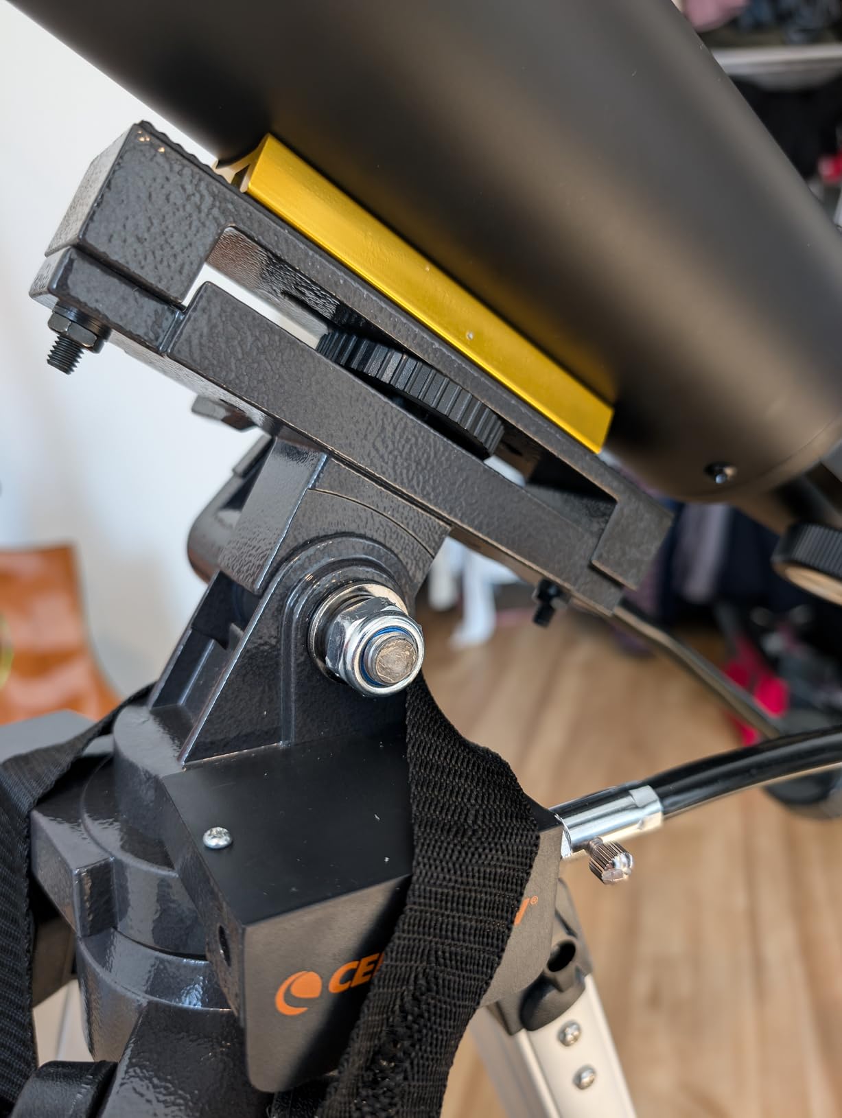 Celestron Heavy Duty Alt-Azimuth Tripod - Sturdy Extendable Aluminum Tripod for Spotting Scope, Binocular, Camera customer photo 1