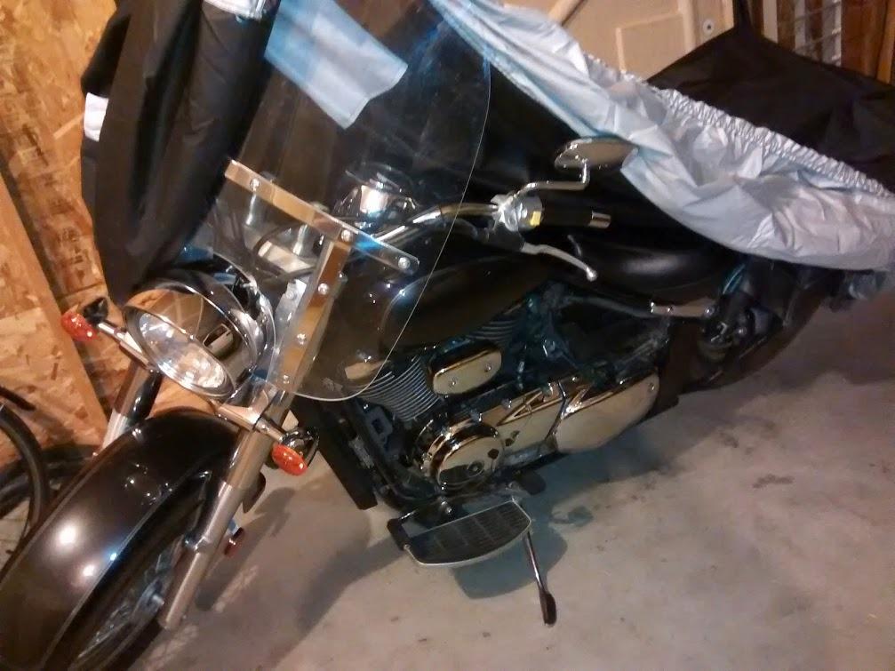 Dowco Guardian 50004-02 WeatherAll Plus Indoor/Outdoor Waterproof Motorcycle Cover: Black, X-Large customer photo 1
