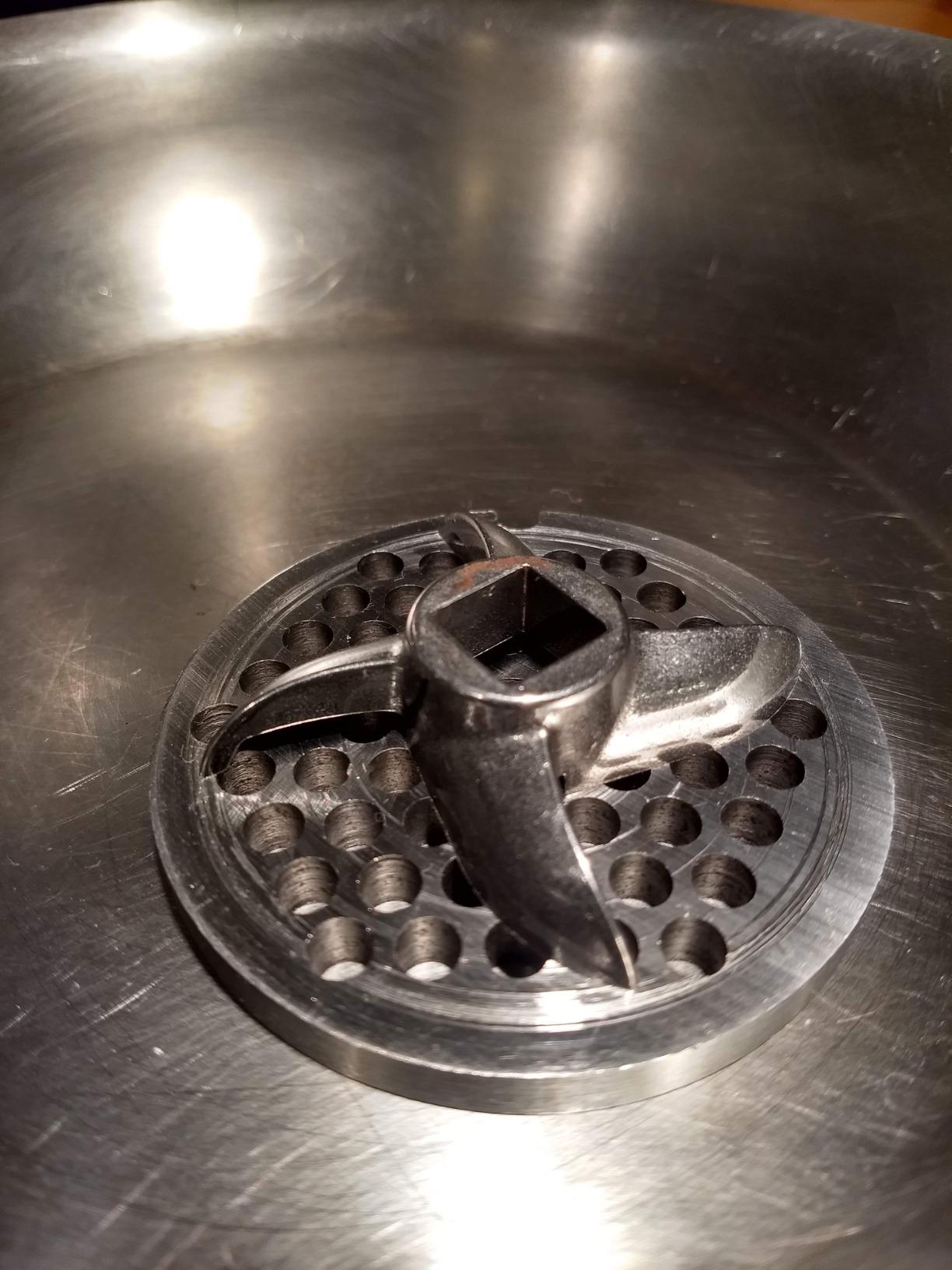 LEM Products #10 Clamp-On Hand Grinder, Stainless Steel Meat Grinder customer photo 1