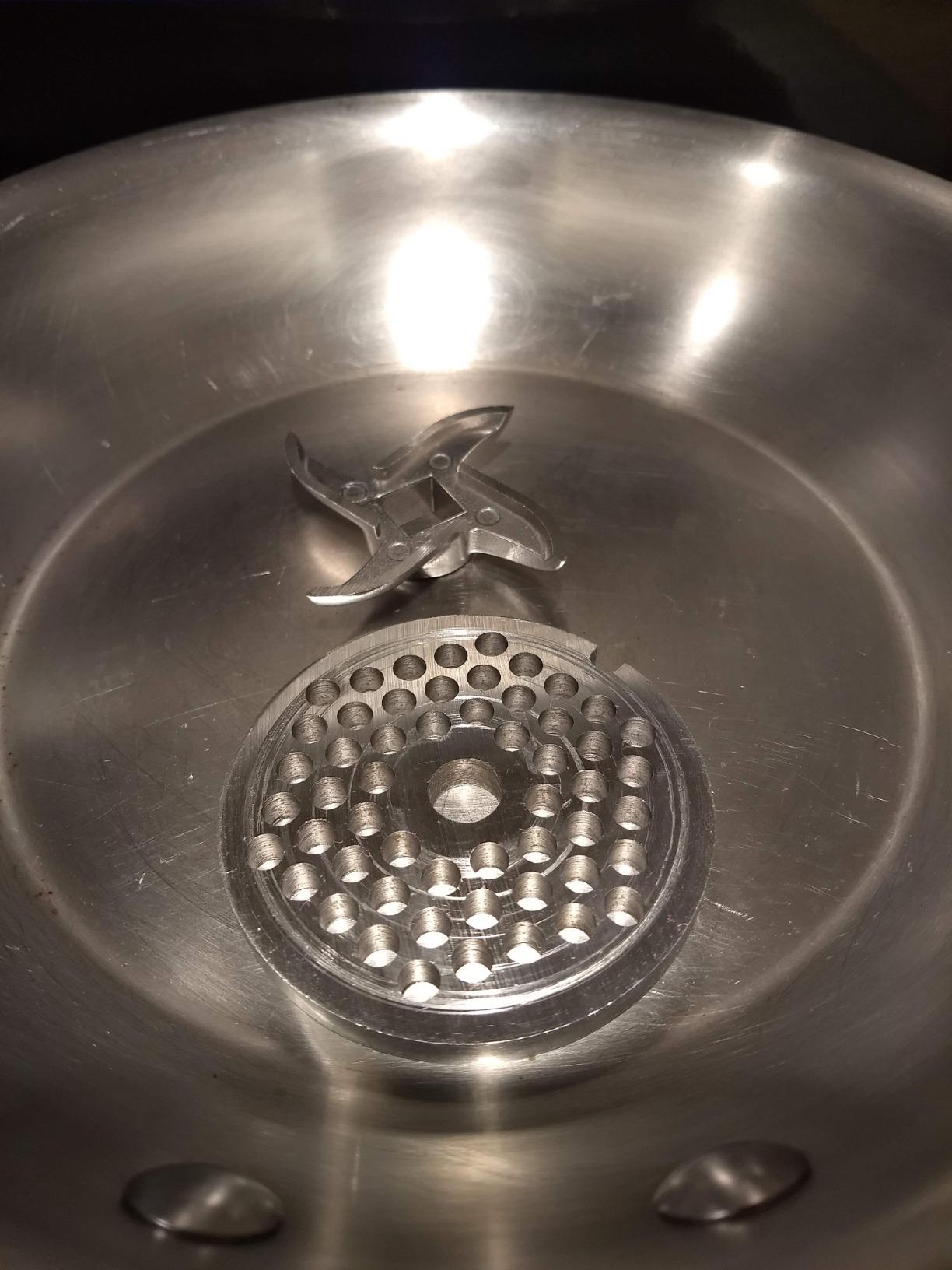 LEM Products #10 Clamp-On Hand Grinder, Stainless Steel Meat Grinder customer photo 2