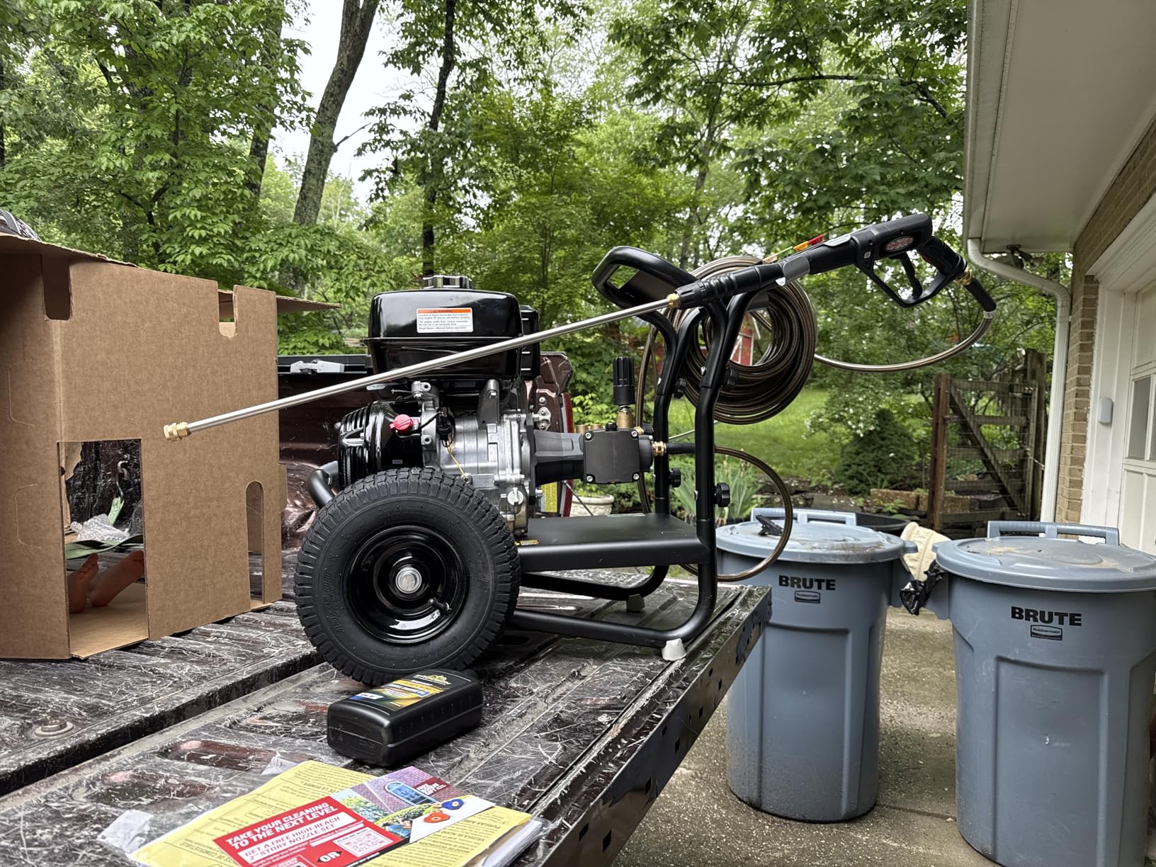 Simpson PS4240 PowerShot Gas Pressure Washer Powered by Honda GX390, 4200 PSI at 4.0 GPM, (49 State) 60456 customer photo 1