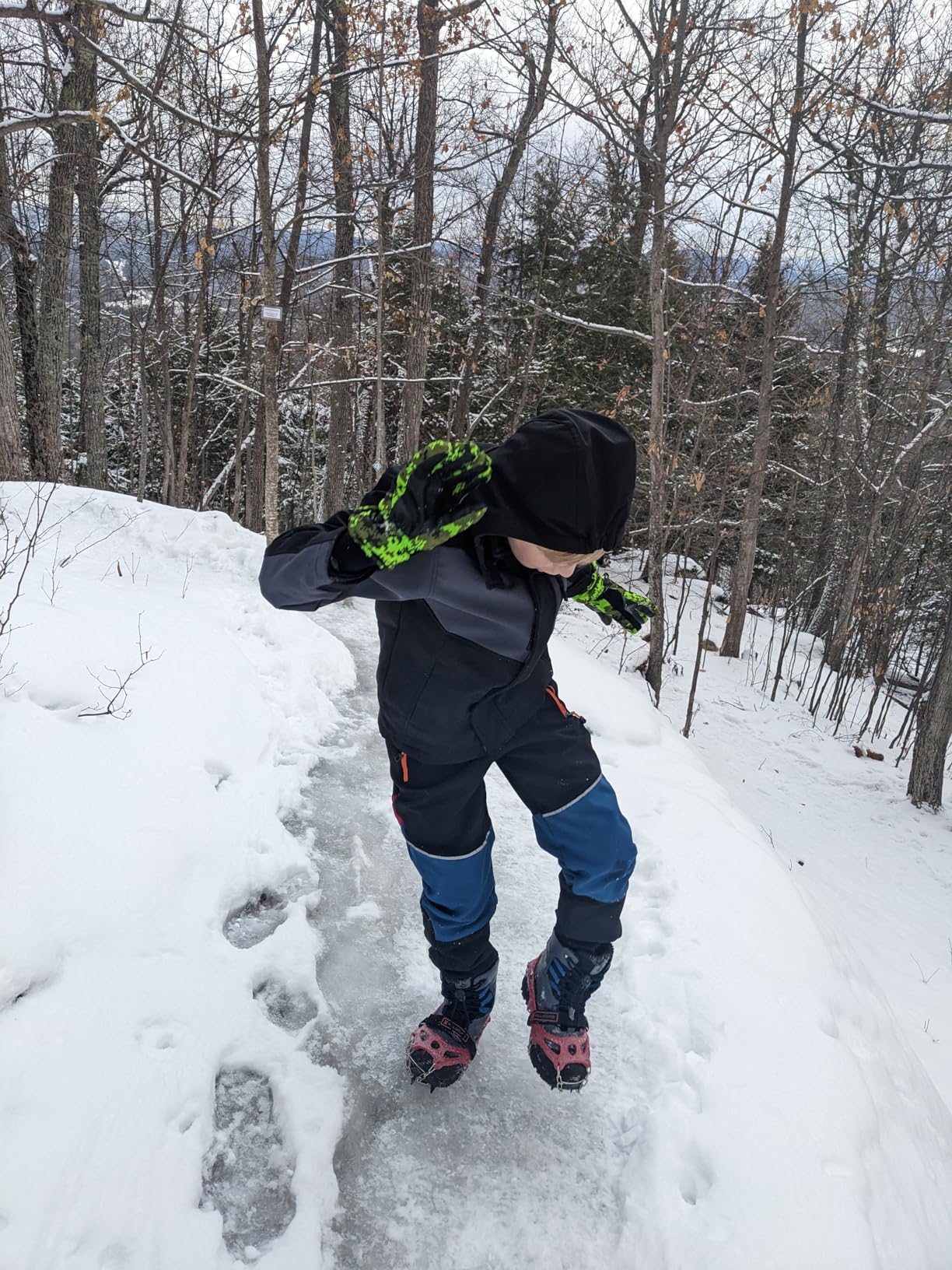 Hillsound Trail Crampon - Ice Cleat Traction System for Winter Hiking and Mountaineering customer photo 1