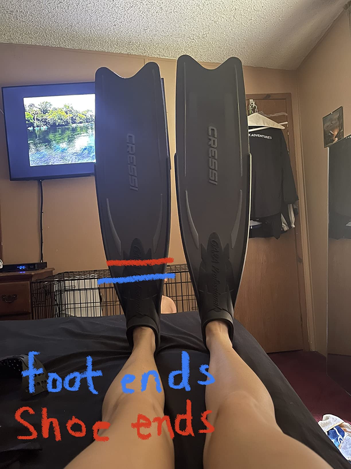 Cressi Gara Professional LD Long Blade Freediving Fins customer photo 2