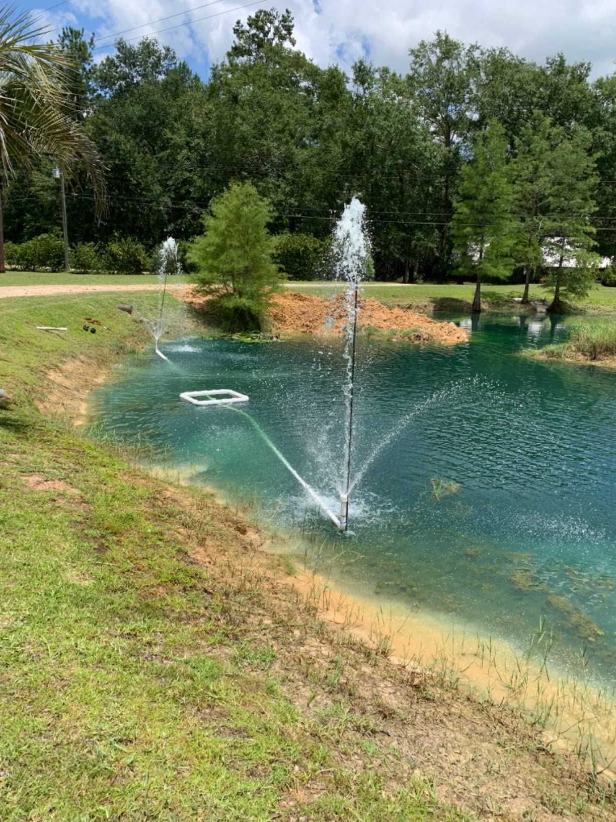 Alpine Corporation 10300 GPH Submersible Water Pump with 33 FT Cord and Adapters for Ponds, Fountains, Waterfalls, and Water Circulation, 960 Watts 40 FT Lift Quiet Operation customer photo 2