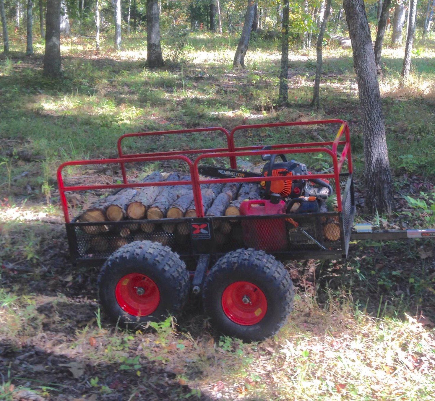 Yutrax Trail Warrior X4 Heavy Duty UTV/ATV Trailer - 1,250 lb. Capacity customer photo 1
