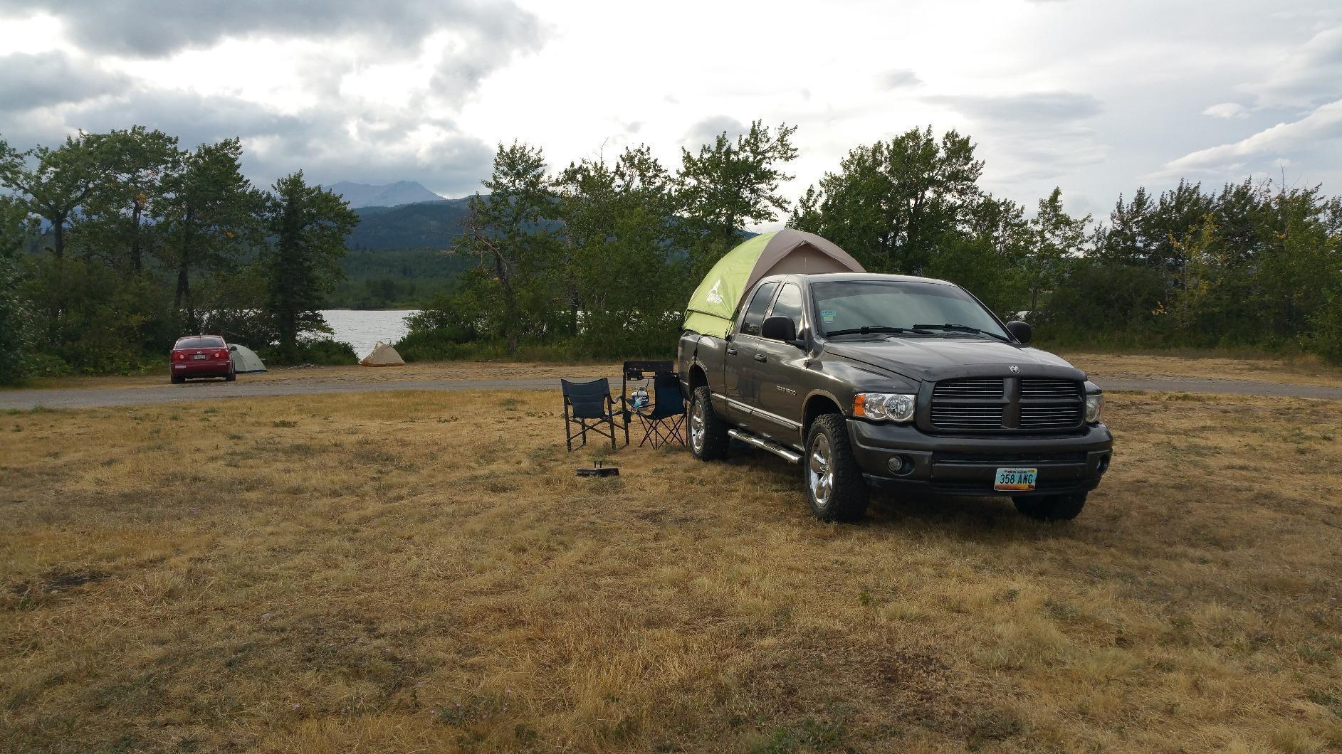 Napier Backroadz Truck Tent 13 Series | Pickup Truck Bed Camping Tent | Rainfly for Water Protection | Sturdy and Spacious 2-Person Truck Bed Tent | Easy 10-Minute Setup | Green/Gray customer photo 1