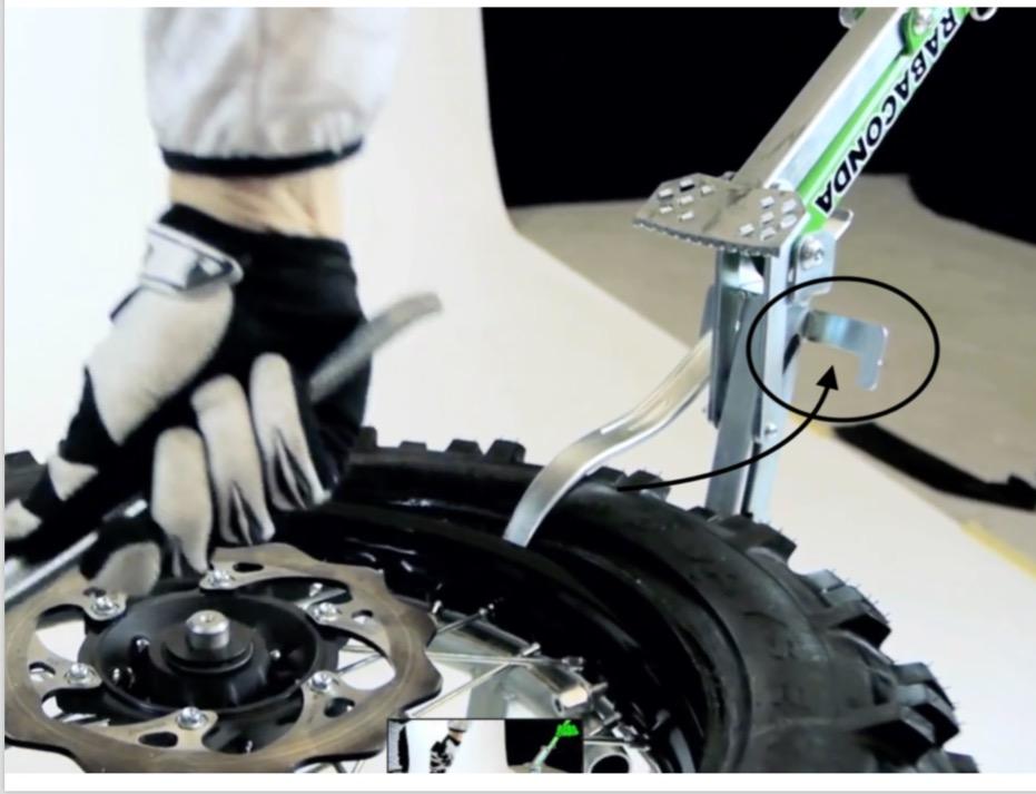 Rabaconda Dirt Bike & Dual Sport Tire Changer - Model 3MMC customer photo 1