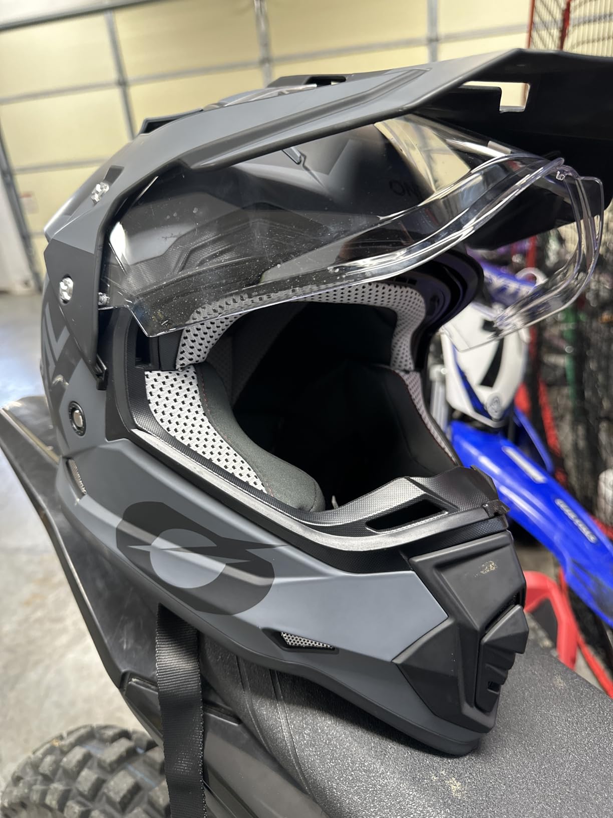 O'Neal Sierra Helmet, Flat Black LG customer photo 2