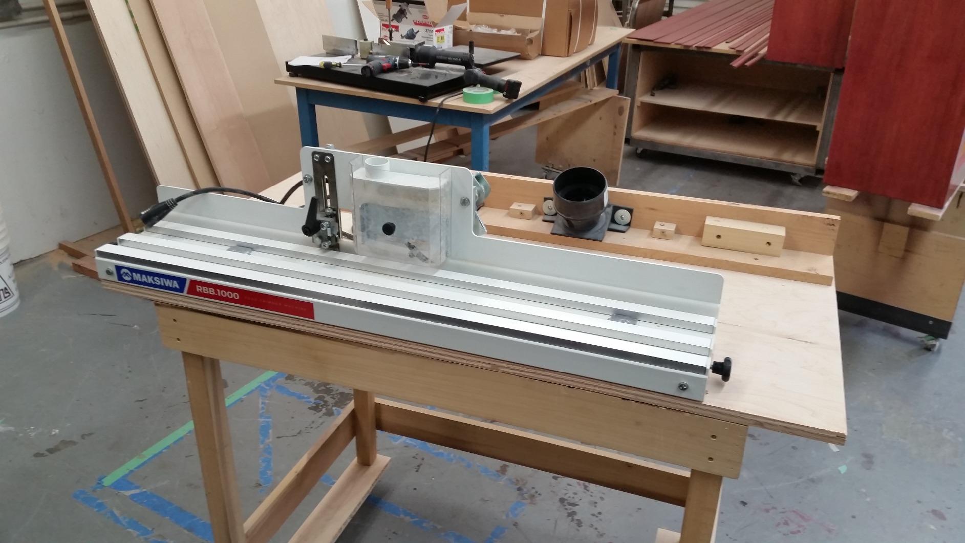 Maksiwa Portable Edge Trimming Machine RBB.1000 / Trims & Scrapes / Edge Trimming Solution customer photo 2