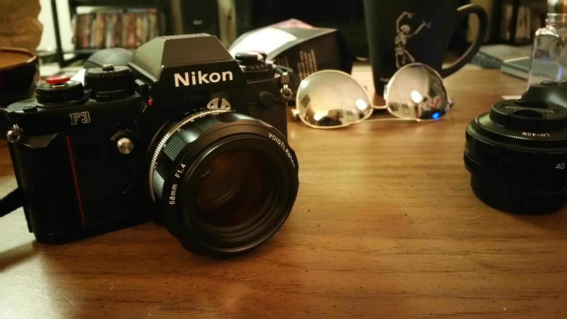 Voigtlander Nokton 58mm f/1.4 SL II S AI-S Lens, Black customer photo 1