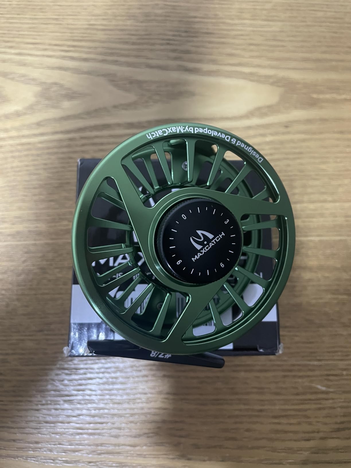 Maxcatch AVID Fly Fishing Reel with CNC-machined Aluminum Body - 1/3, 3/4, 5/6, 7/8, 9/10 Weights(Black, Green, Blue) customer photo 2