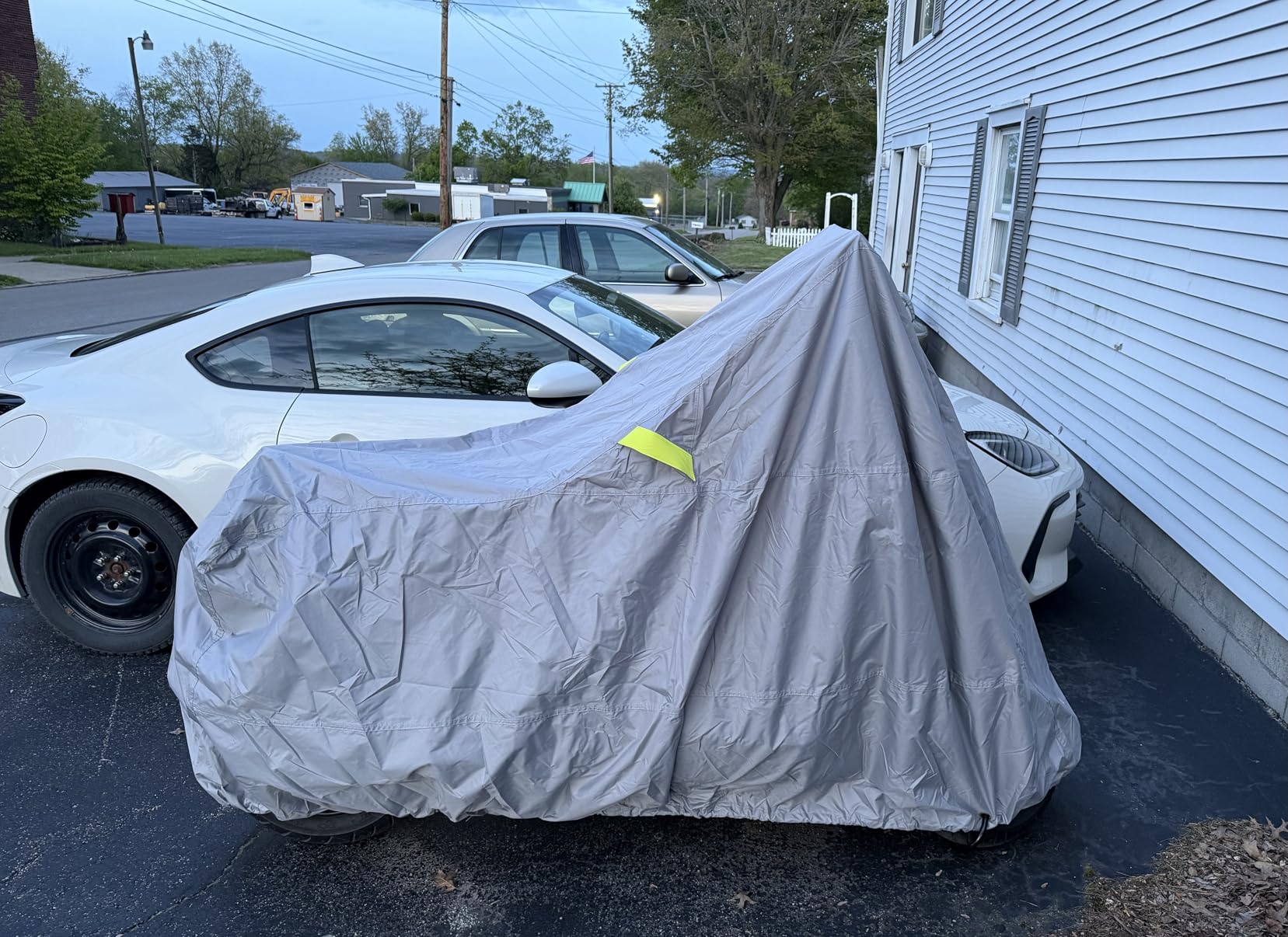 Badass Moto Heavy Duty Motorcycle Cover Waterproof Outdoor Durable All Season Wx Fits Harley Davidson CVO, Road King, K 1600, R 18, Gold Wing, Indian Chieftain, Challenger, Roadmaster, Touring Bike XL customer photo 1