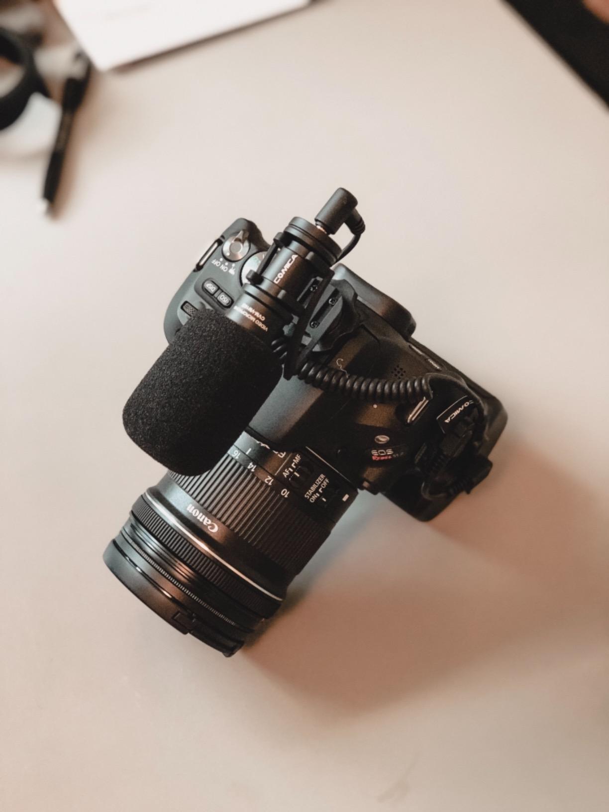 COMICA CVM-VM10II Professional Video Microphone with Shock Mount, Deadcat, Compact Shotgun Mic Compatible with iPhone, DSLR Camera, Android Smartphones - Perfect for TikTok YouTube Vlog customer photo 2