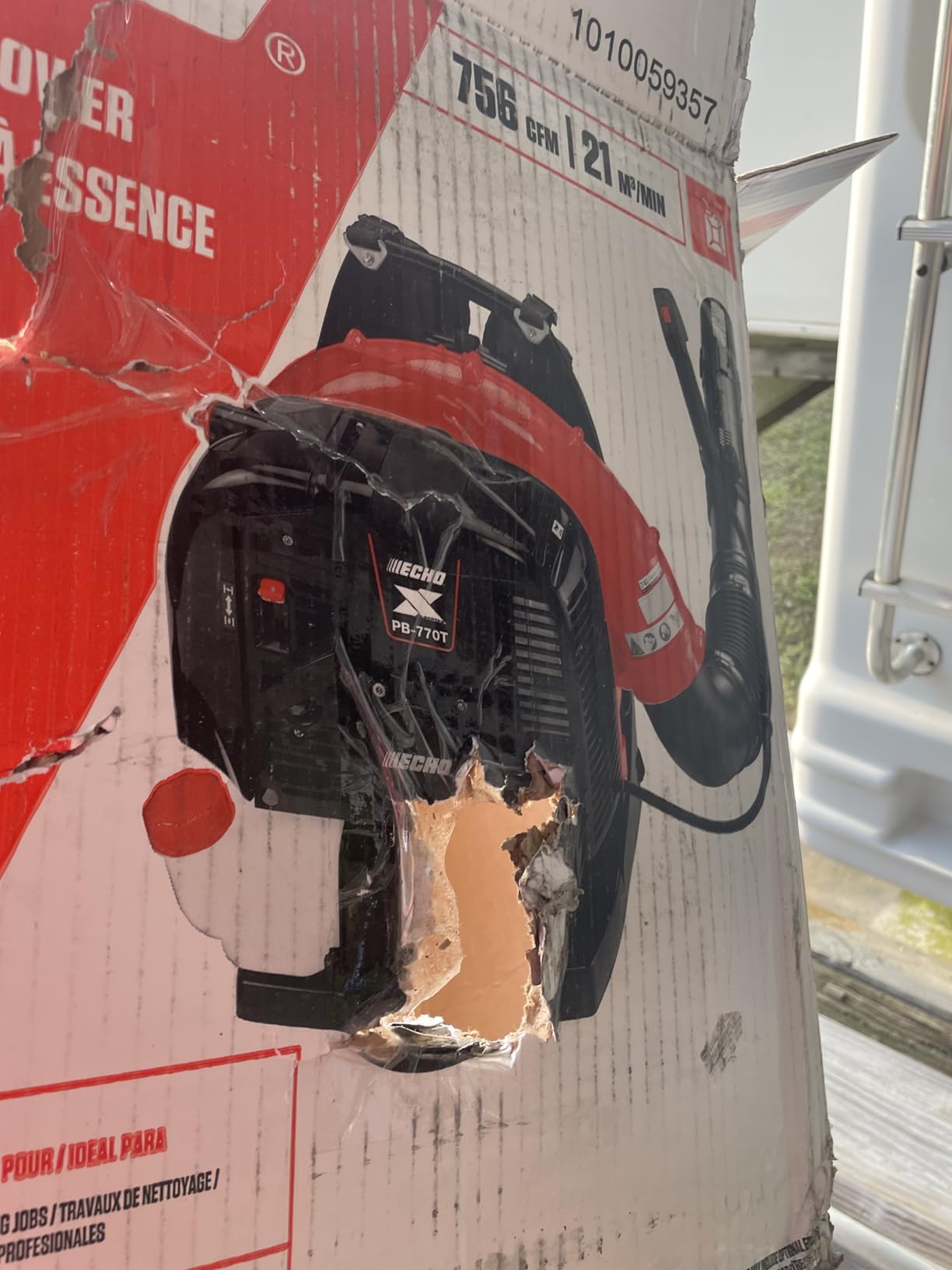 Echo PB-770T Backpack Blower, Commercial Grade 63.3cc Gas, 756 CFM, 234 MPH customer photo 1