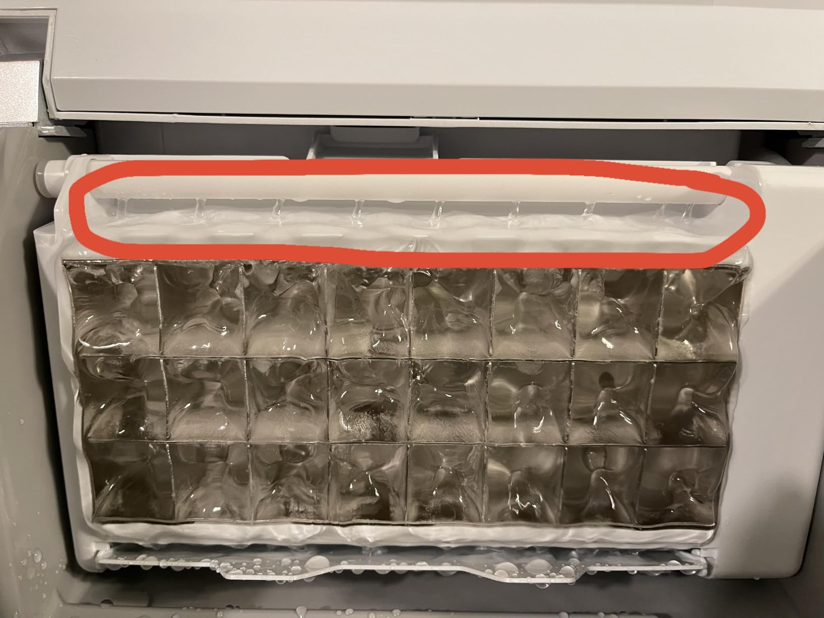 FRIGIDAIRE EFIC452-SS 40 Lbs Extra Large Clear Ice Maker, Stainless Steel, Makes Square Ice customer photo 2