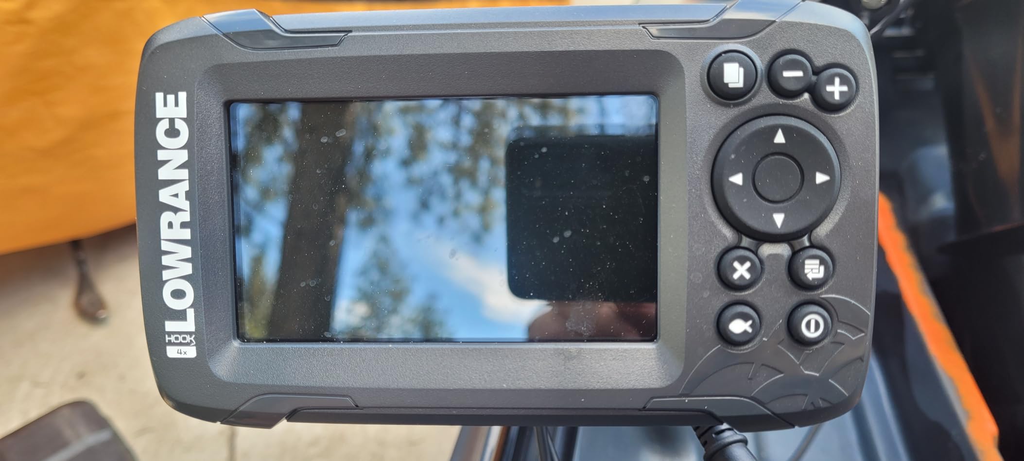 Lowrance SplitShot Skimmer Transducer, fits Lowrance HOOK2 Fish Finders,Gray customer photo 2