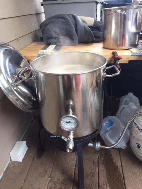 CONCORD Stainless Steel Home Brew Kettle Stock Pot (Weldless Fittings) (30 QT/ 7.5 Gal) customer photo 2