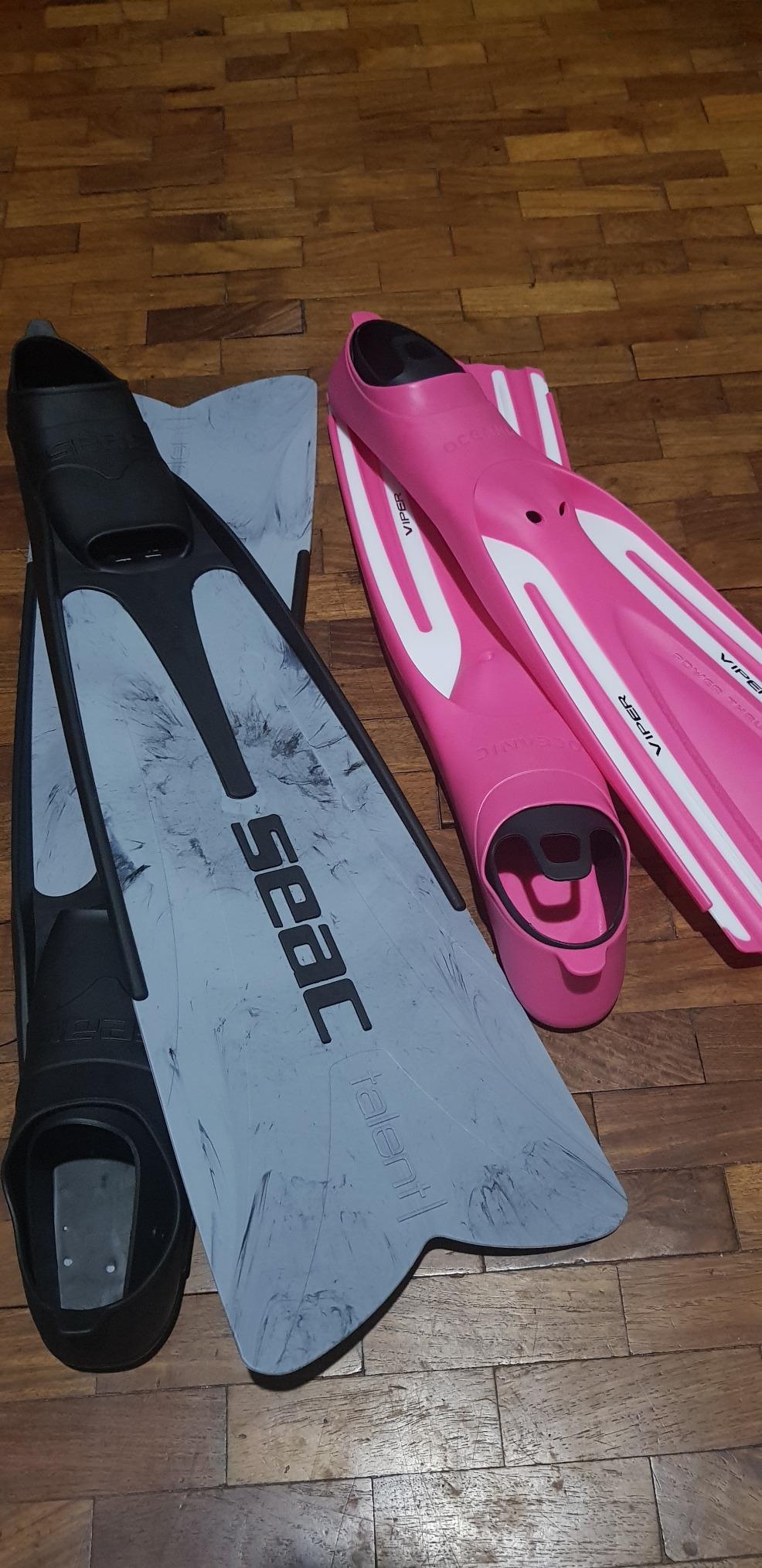 Seac Talent Mid-Long Fins for Spearfishing, Free Diving and Diving customer photo 2
