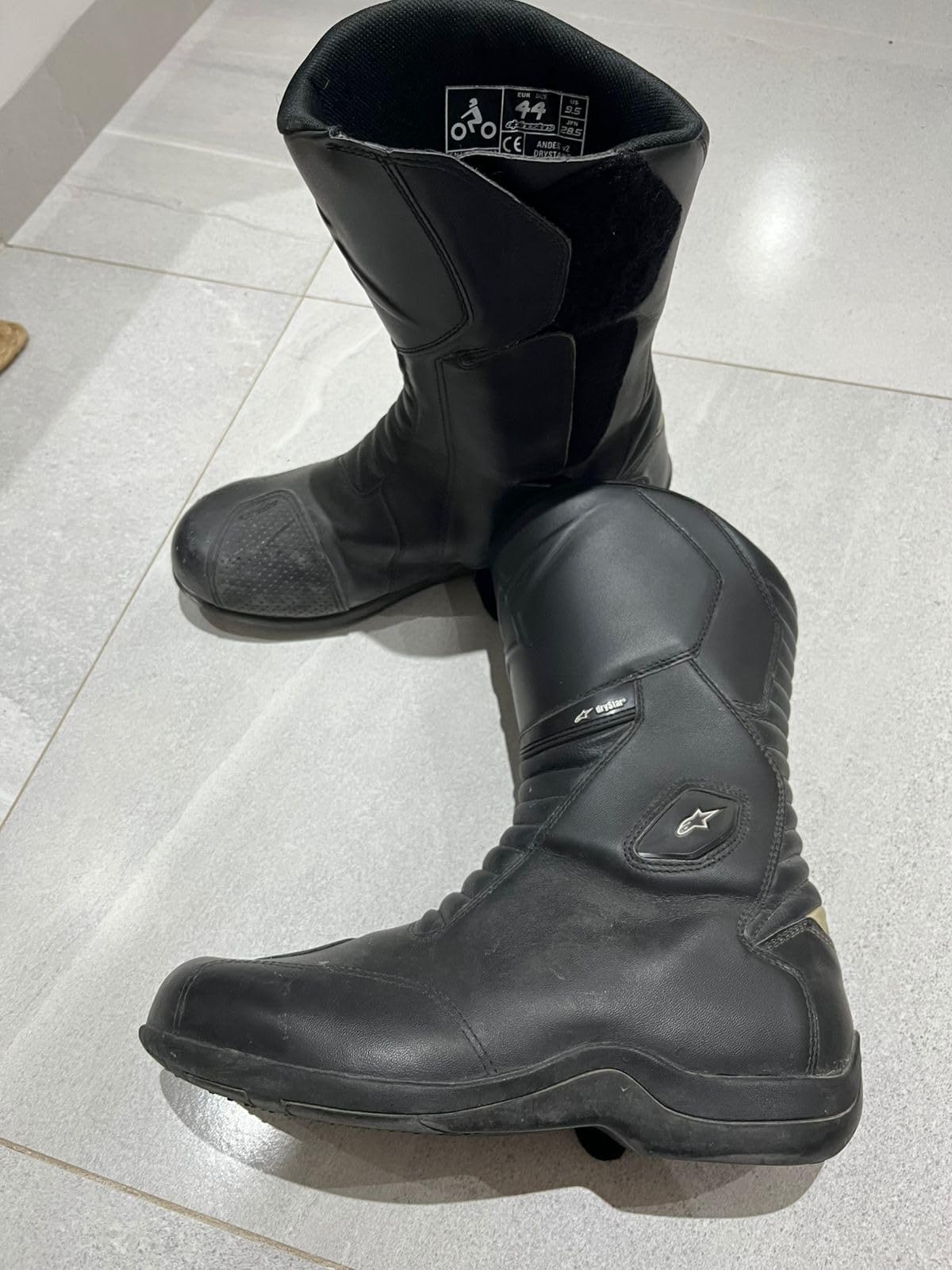 Alpinestars Andes V2 Drystar Boots, Waterproof Touring Motorcycle Boots customer photo 2
