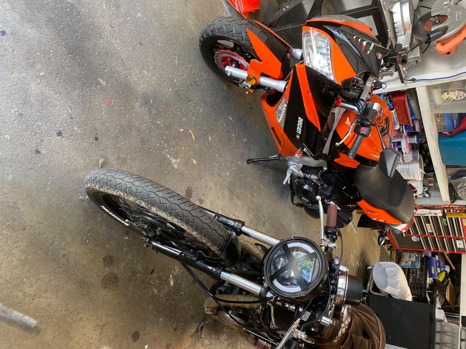 SMARTDEALSNOW Upgraded 150cc Scooter Vitacci ROMA150 Sports Bike Automatic CVT 150cc Street Scooter Bike 150cc Motorcycle Roketa Hornet 150 (Black) customer photo 2
