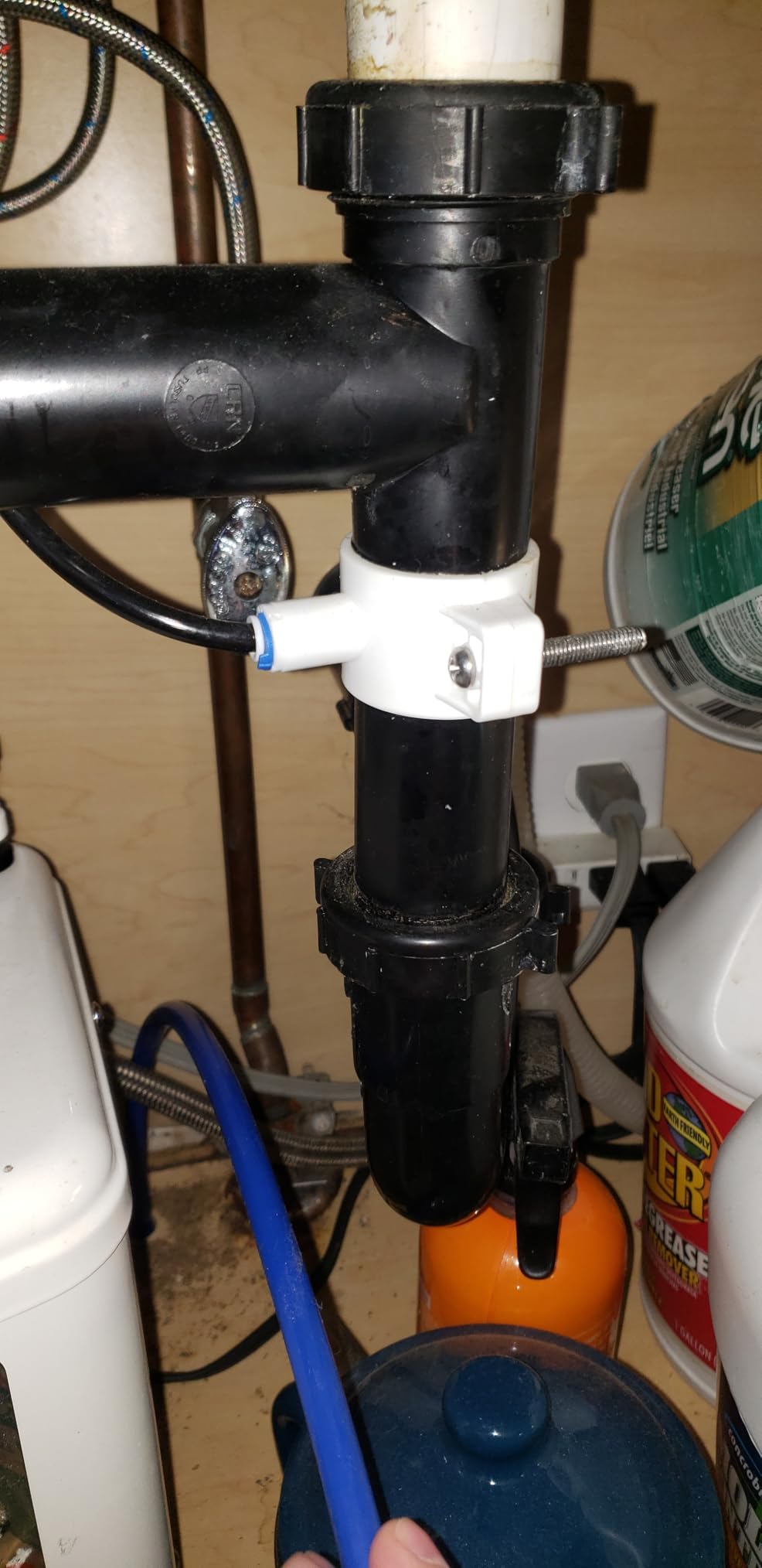 5-Stage Reverse Osmosis Water Filtration System 100GPD Fast Flow Plus Extra 4 Filter for Free (FS-RO-100G-A) customer photo 2