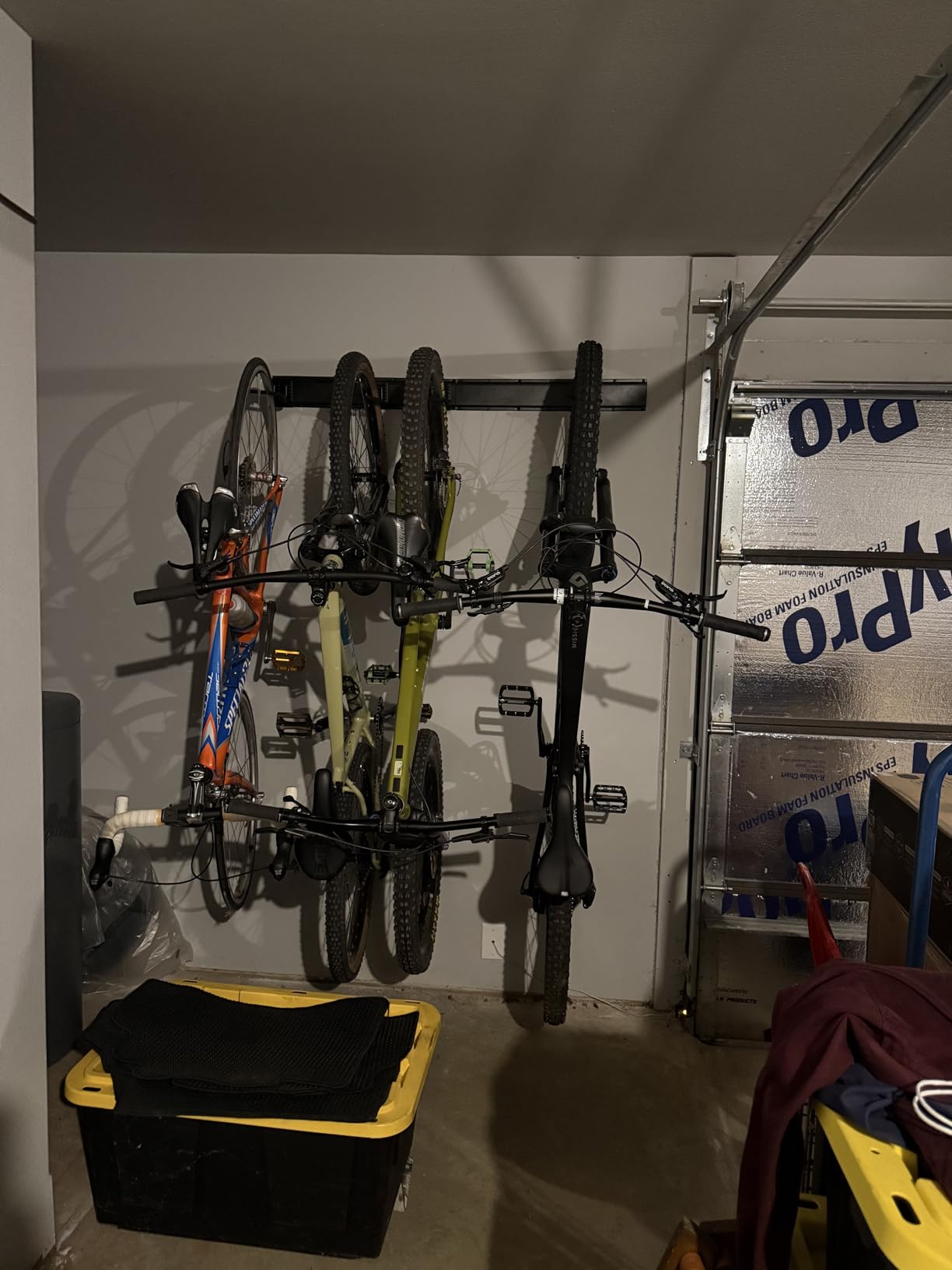 Ultrawall Stainless Steel Bike Storage Rack, 6 Bike Storage Hanger Wall Mount for Home & Garage Holds Up to 300lbs customer photo 2