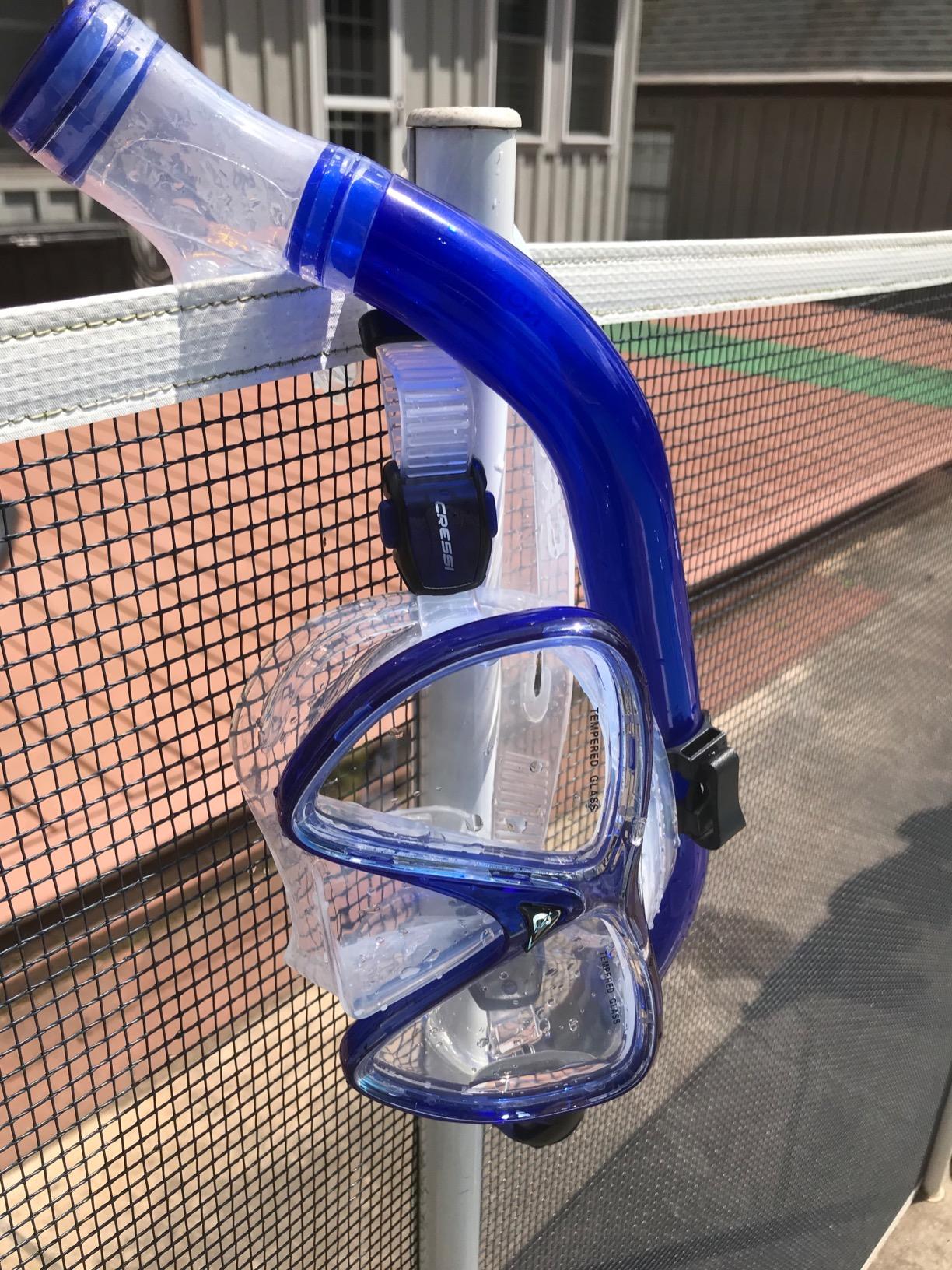 Cressi Adult Snorkeling Kit, Mask & Dry Snorkel - Quality Equipment for Discovering The Underwater World - Ocean Combo: Designed in Italy customer photo 2