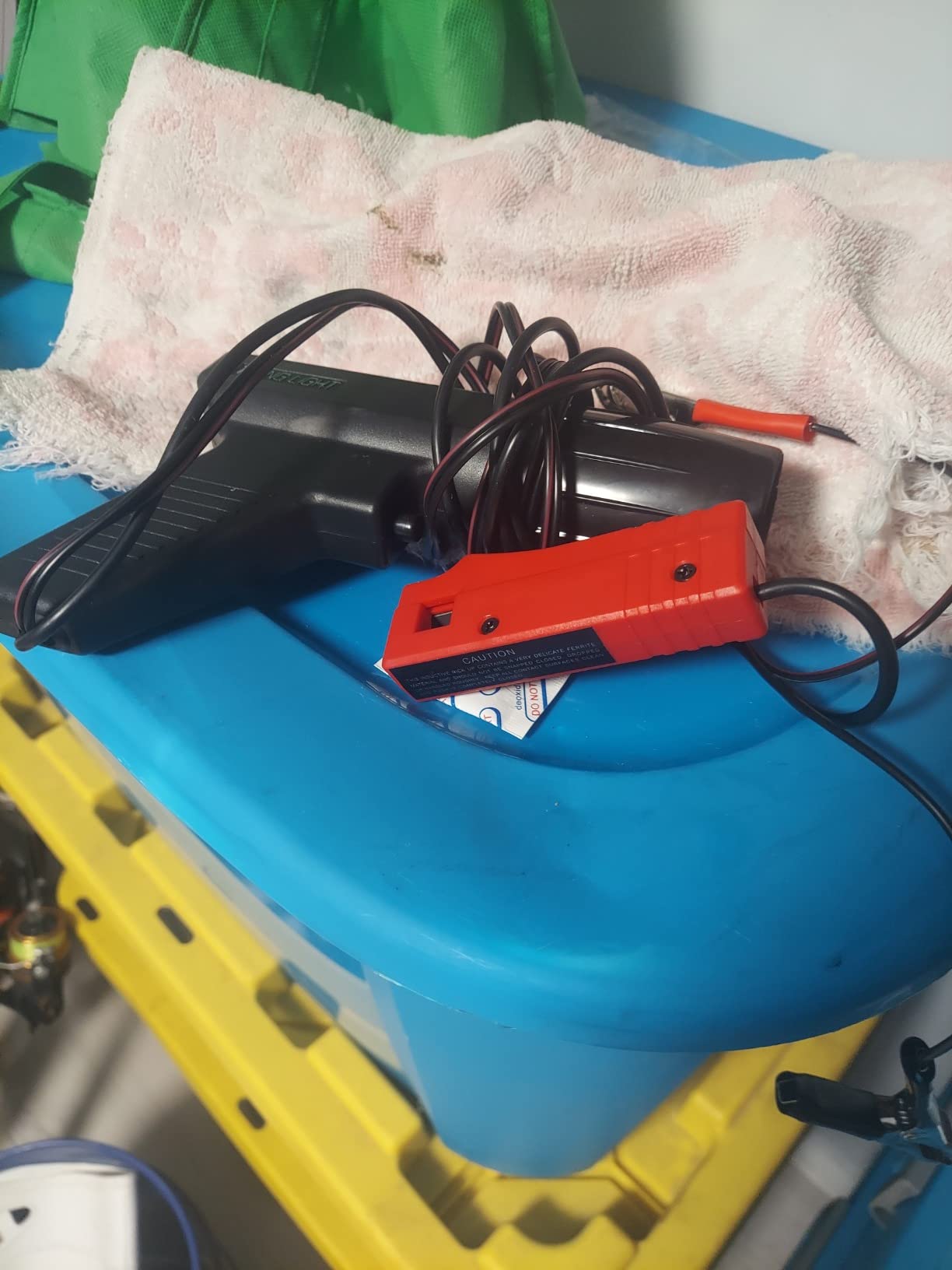 Engine Timing Light with Spark Plug Tester,Inductive Timing Light Gun Timing Light Ignition Testers Engine Ignition Coil Tester for Car Motor Motorbike Vehicle Motorcycle Marine Lawnmower customer photo 1
