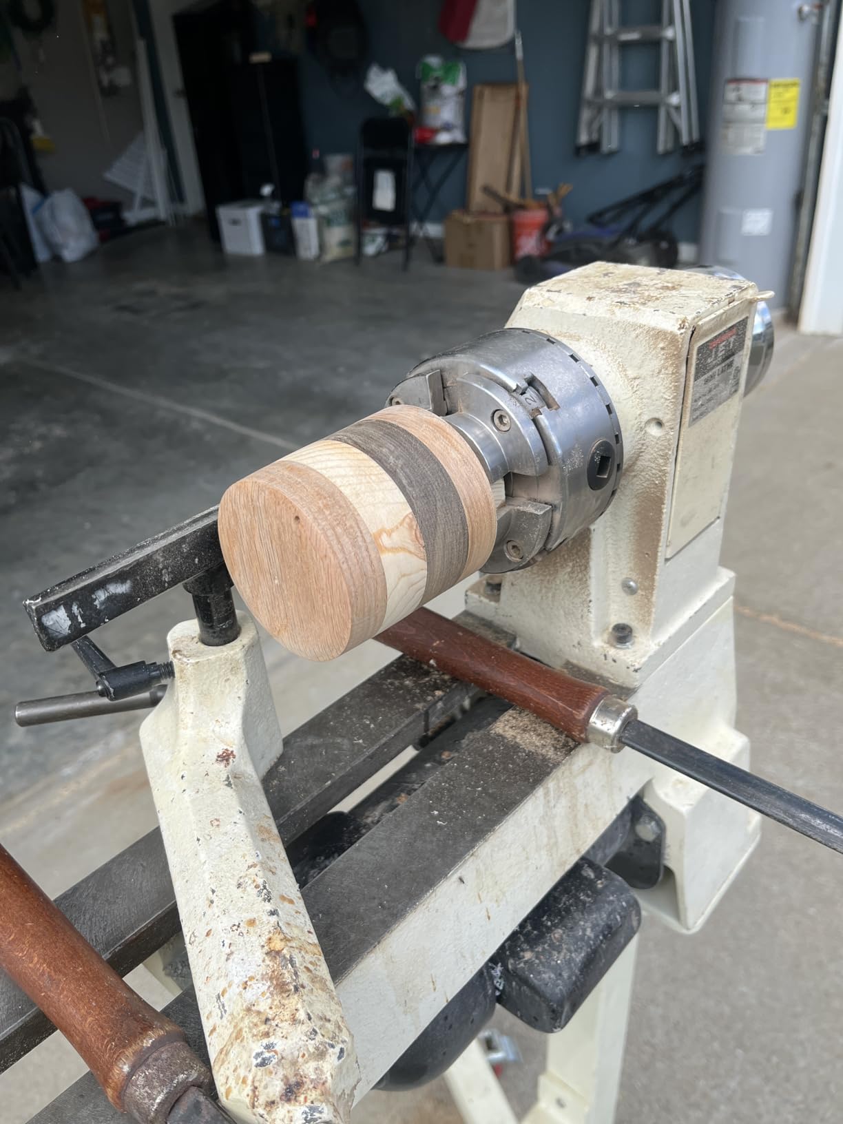 WEN LA4374 3.75-Inch 4-Jaw Self-Centering Lathe Chuck Set with 1-Inch x 8TPI Thread customer photo 2