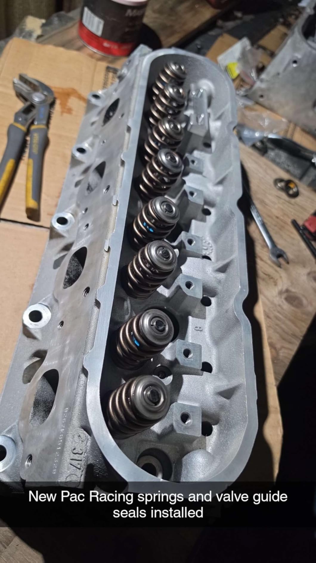 67605 Valve Spring Compressor Tool Compatible with 4.8 5.3 5.7 6.0 6.2 LS1 LS2 LS3 LS6 Chevy LSX Camaro, Corvette, Trans am, GTO, G8, CTS V, GM Trucks customer photo 1