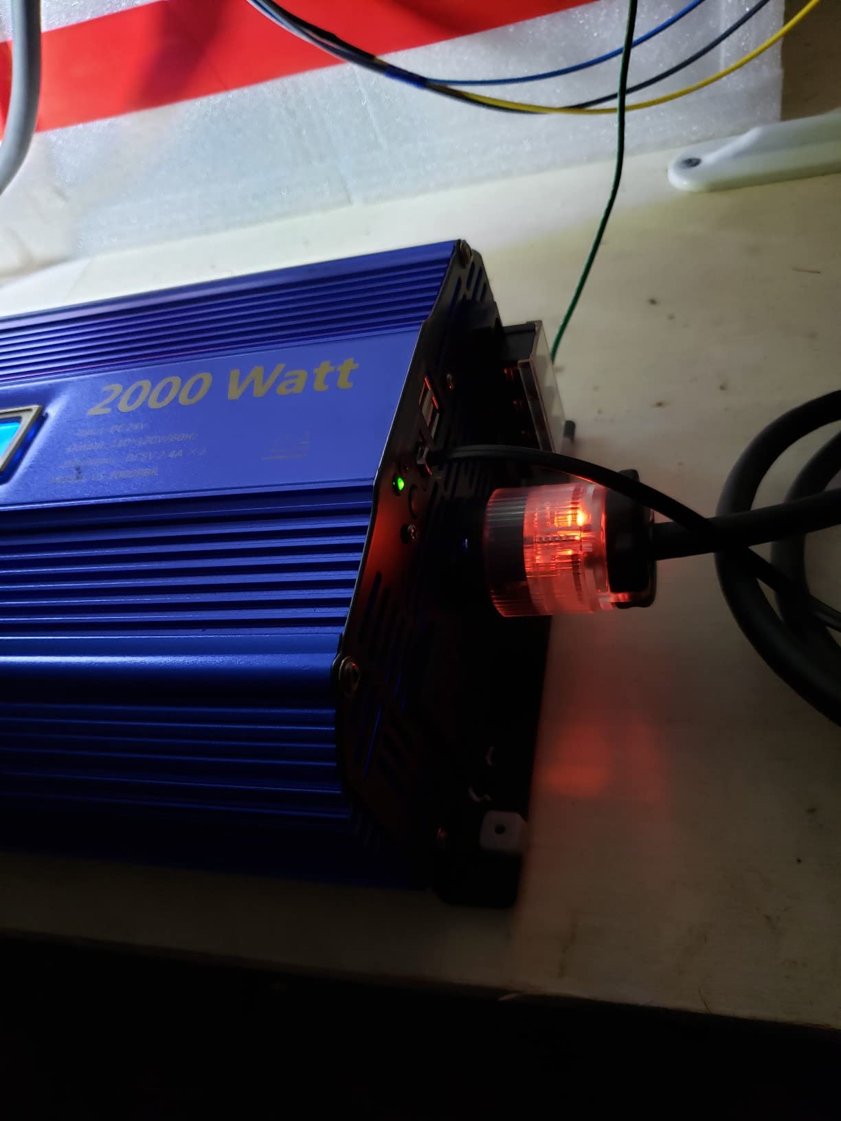 VOLTWORKS 3000W Pure Sine Wave Power Inverter 3000 Watt 12V DC to 110V 120V AC ETL Listed UL458 Compatible with Starlink & Lithium Battery for Off-Grid Solar Car RV Truck Boat with 30FT Wired Remote customer photo 1