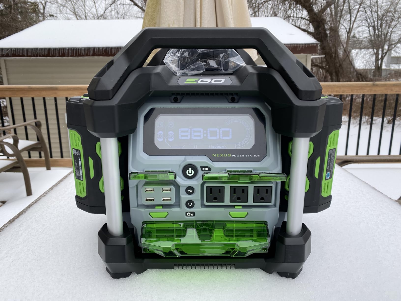 EGO POWER+ Portable Power Station PST3040, 3000W, Battery Powered Inverter Generator For Home and Outdoor customer photo 2