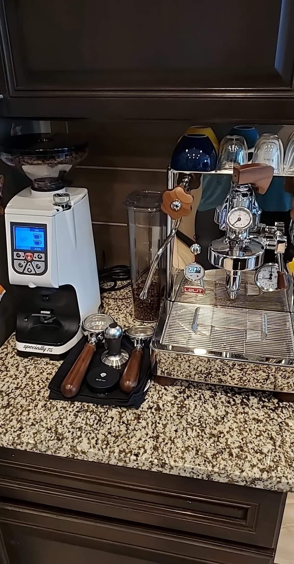 Eureka Atom Specialty 75 Commercial Espresso Grinder - Short Hopper | 75mm Flat Burrs | Silent Technology | Timed Dosing | Stepless | Chrome customer photo 1