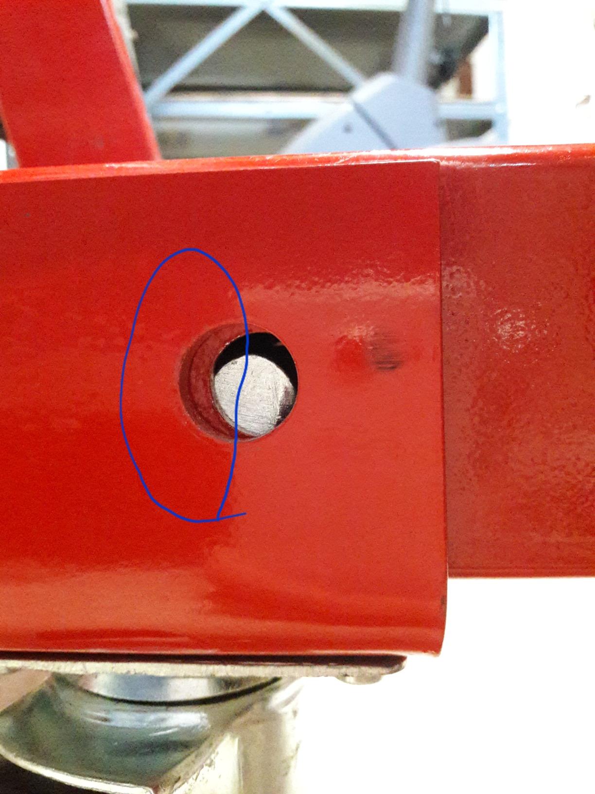 HTTMT Engine Motor Hoist Cherry Garage Lifting Picker Crane Lift 4000 lb Capacity Red Cherry Picker Jack Engine Hoist With Hook customer photo 2