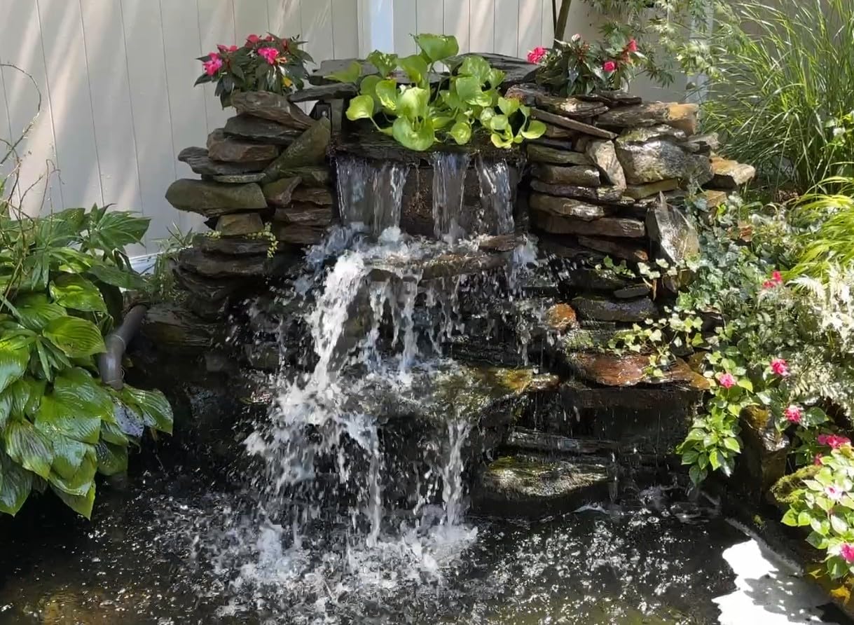 WaterRebirth 7000GPH 320W UL Listed Large Fountain Submersible Water Pond Sump Pump Aquarium Electric Waterfall Pump Outdoor PS-7000 customer photo 1