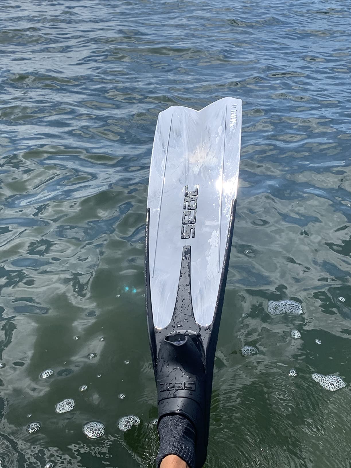 Seac Shout Long Fins for Scuba Diving, Spearfishing and Freediving customer photo 1
