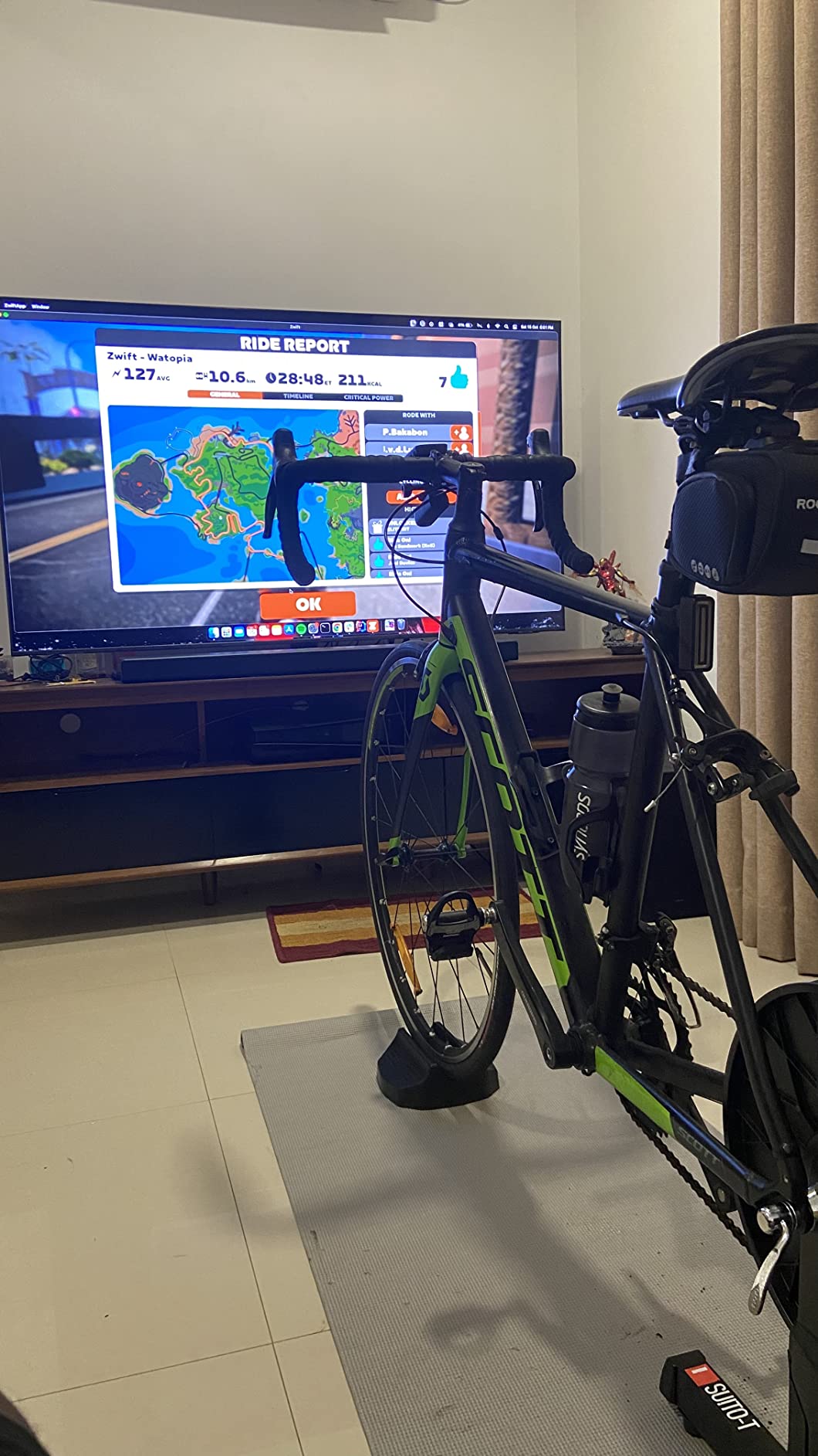 Elite Suito-T Interactive Direct-Drive Smart Trainer customer photo 2