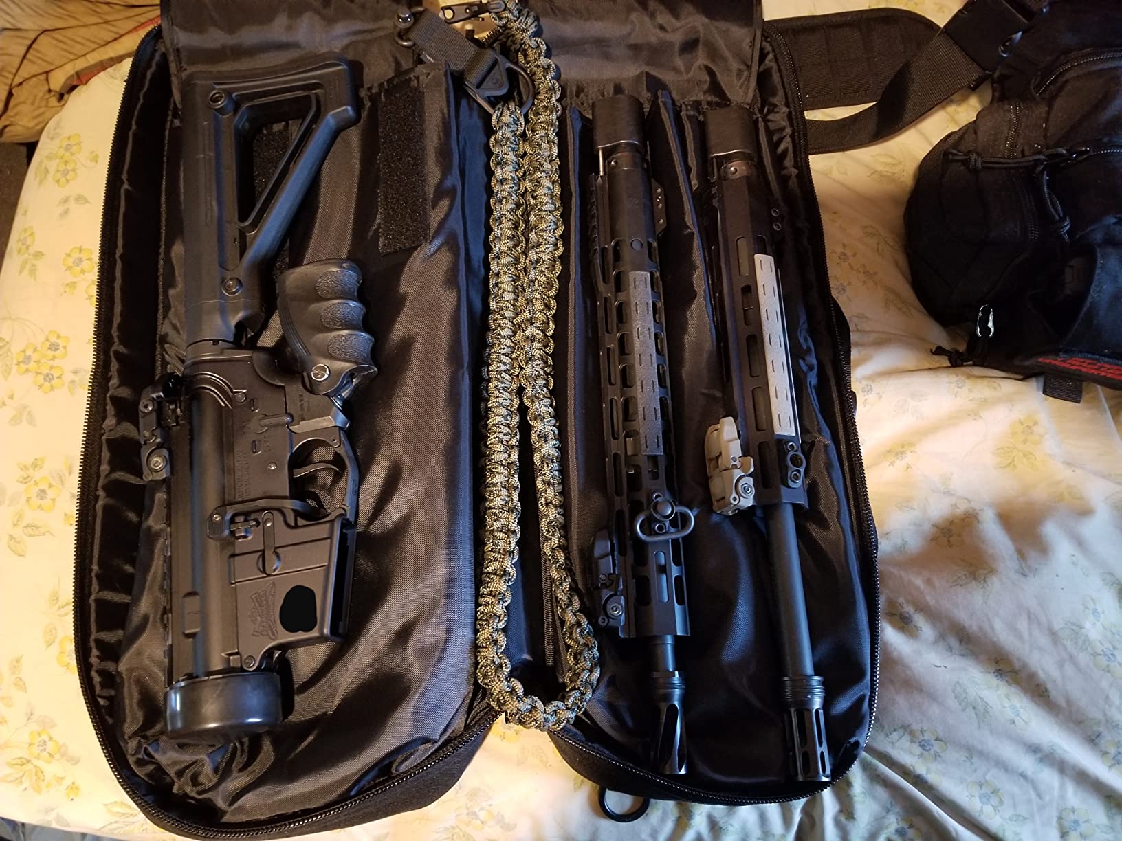 FSDC Caretaker by Regal Black Takedown Bag Gen III with MOLLE, Locking Compartments, Padded Handles and Strap customer photo 2