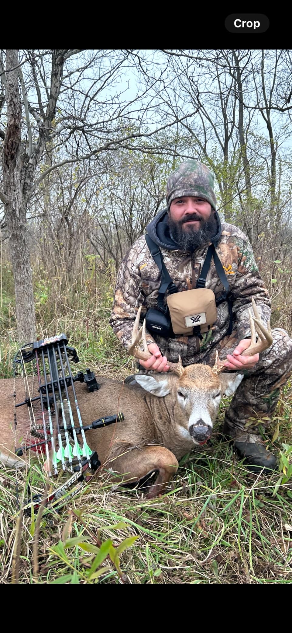 PEXMOR Folding Deer Cart, 500lbs. Capacity Game Hauler Utility, Gear Dolly with 17'' Wheels customer photo 2