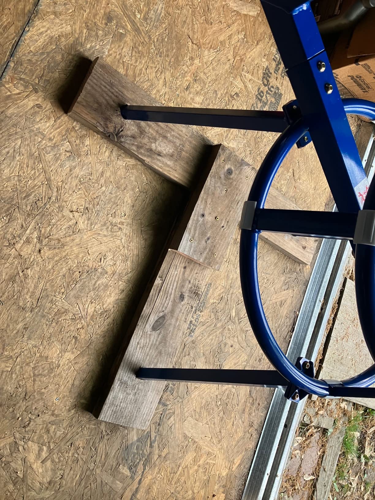 DURHAND Motorcycle Tire Changing Stand with Adjustable Bead Popper customer photo 2