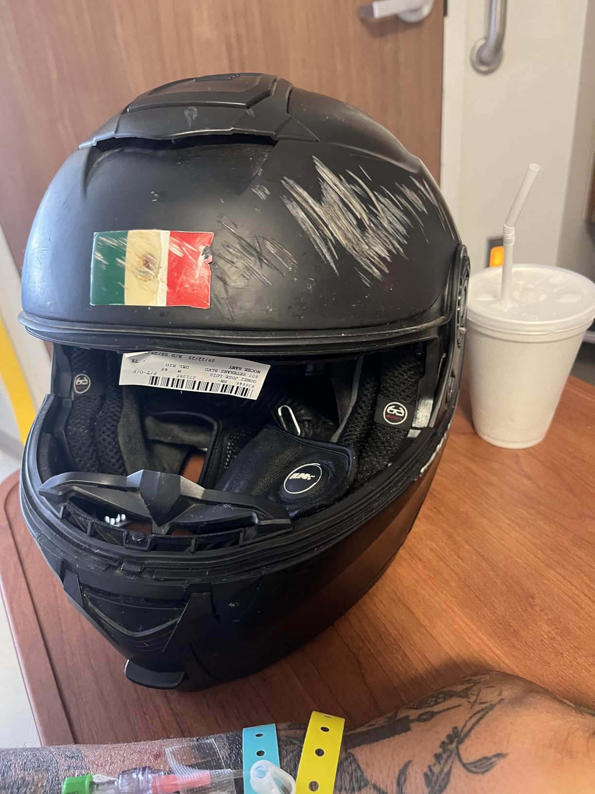 ILM Adult Motorcycle Modular Full Face Helmet Flip up Dual Visor DOT Approved Model 159 customer photo 1