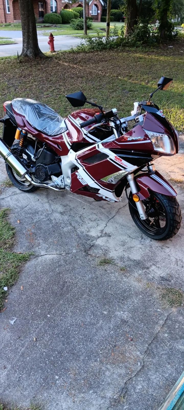 HHH Roma150 Street Motorcycle GY6 Engine 150cc Motorcycle Fully Automatic with CVT Transmission 150cc Scooter Dual Sports Bike for Adult customer photo 1
