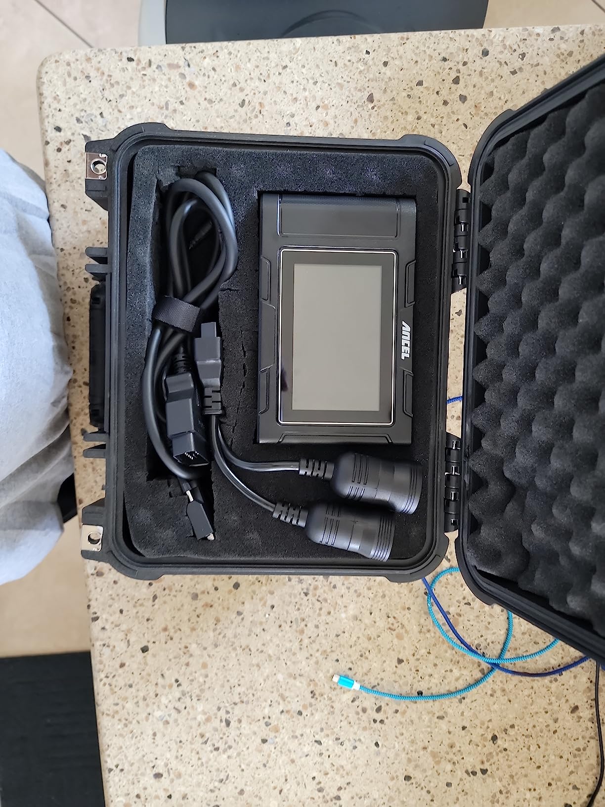 ANCEL HD3400 Pro Heavy Duty Truck Scanner | DPF Regeneration, Lifetime Free Update, Compatible with Commercial Vehicles with Cummins, Paccar, Caterpillar, Detroit, Volvo, Mack, International Engines customer photo 1