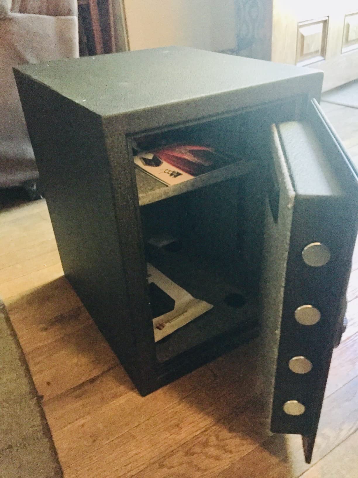 Hornady Fireproof Safe for Guns and Valuables with Keypad Entry - Secure Your Firearms, Cash, Documents, Jewelry and More - 4-6 Digital Keypad Entry, Interior Light and Backup Key - Item 95407 customer photo 2