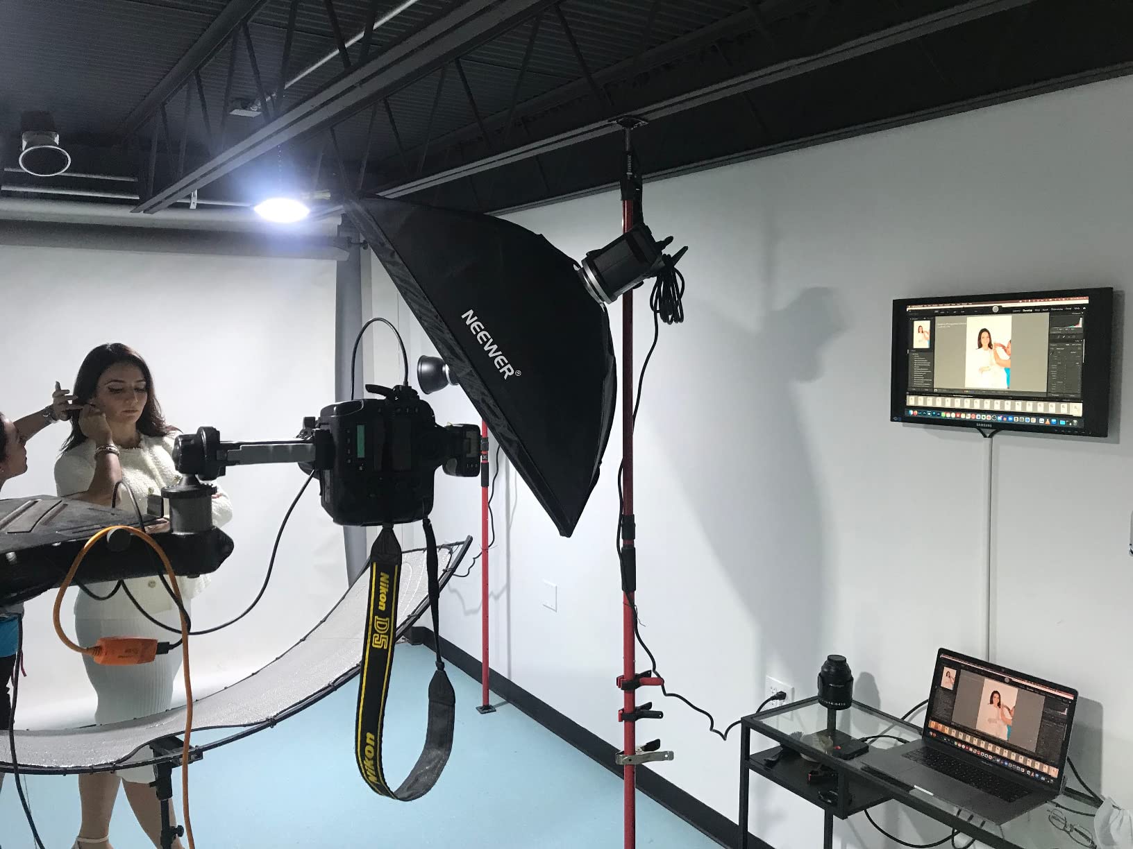 Godox MS300V 300W Studio Strobe Flash GN58, 0.1-1.8s Recovery, 2.4G Wireless X, Bowens Mount, Compact GODOX Photography Light for Fashion/Advertising Shooters (MS300 Upgraded) customer photo 2