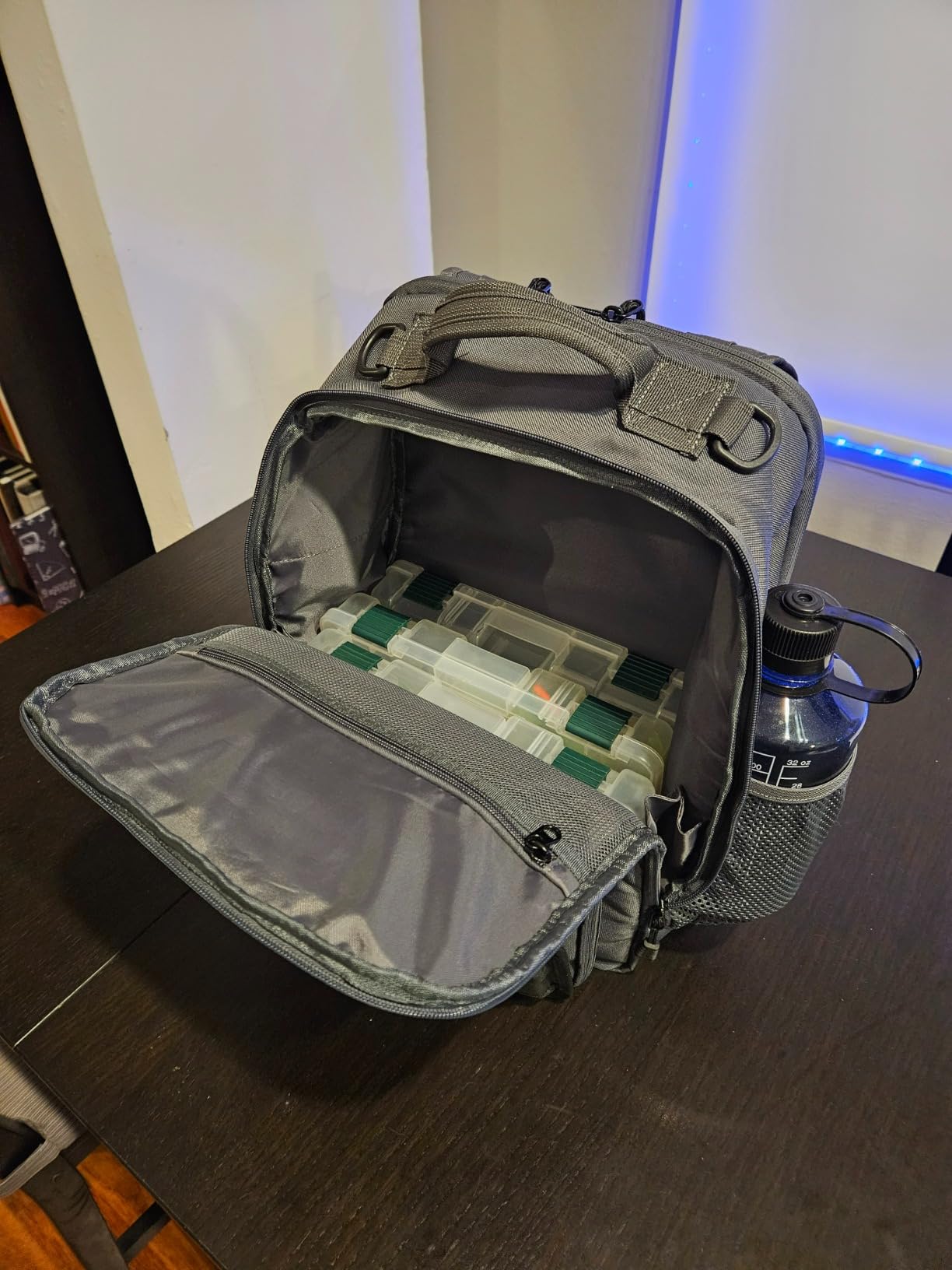 KastKing KarryAll Fishing Tackle Backpack with Rod Holder 4 Tackle Boxes, 40/26L Tackle Bag Storage customer photo 1