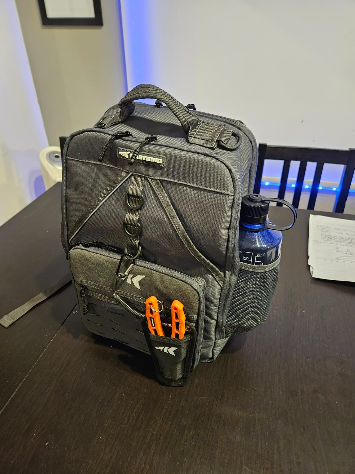 KastKing KarryAll Fishing Tackle Backpack with Rod Holder 4 Tackle Boxes, 40/26L Tackle Bag Storage customer photo 2